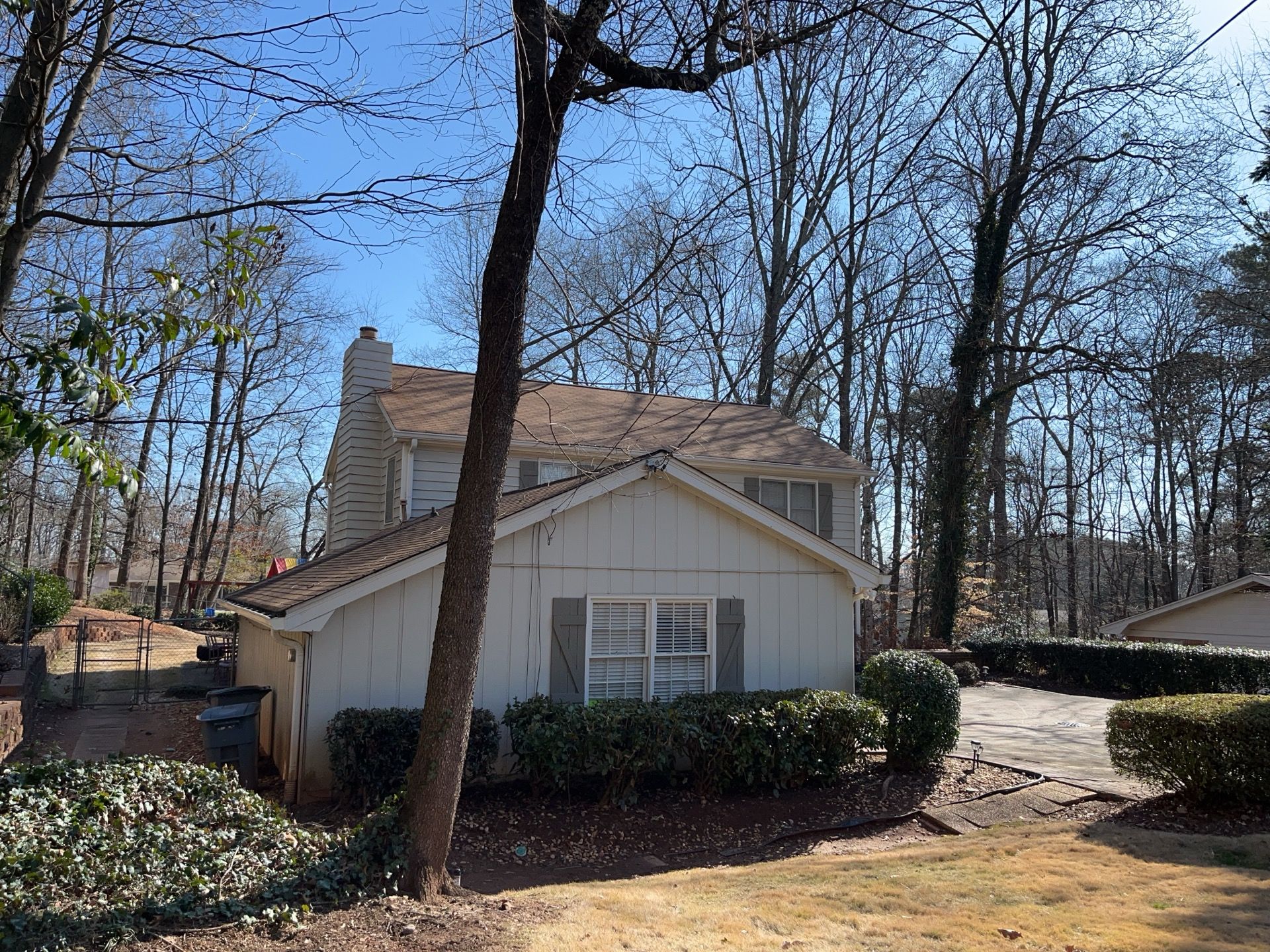 Atlanta, GA Rotten Wood Replacement, James Hardie Siding Install, Exterior Painting, and Door Replacement by Nelson Exteriors 