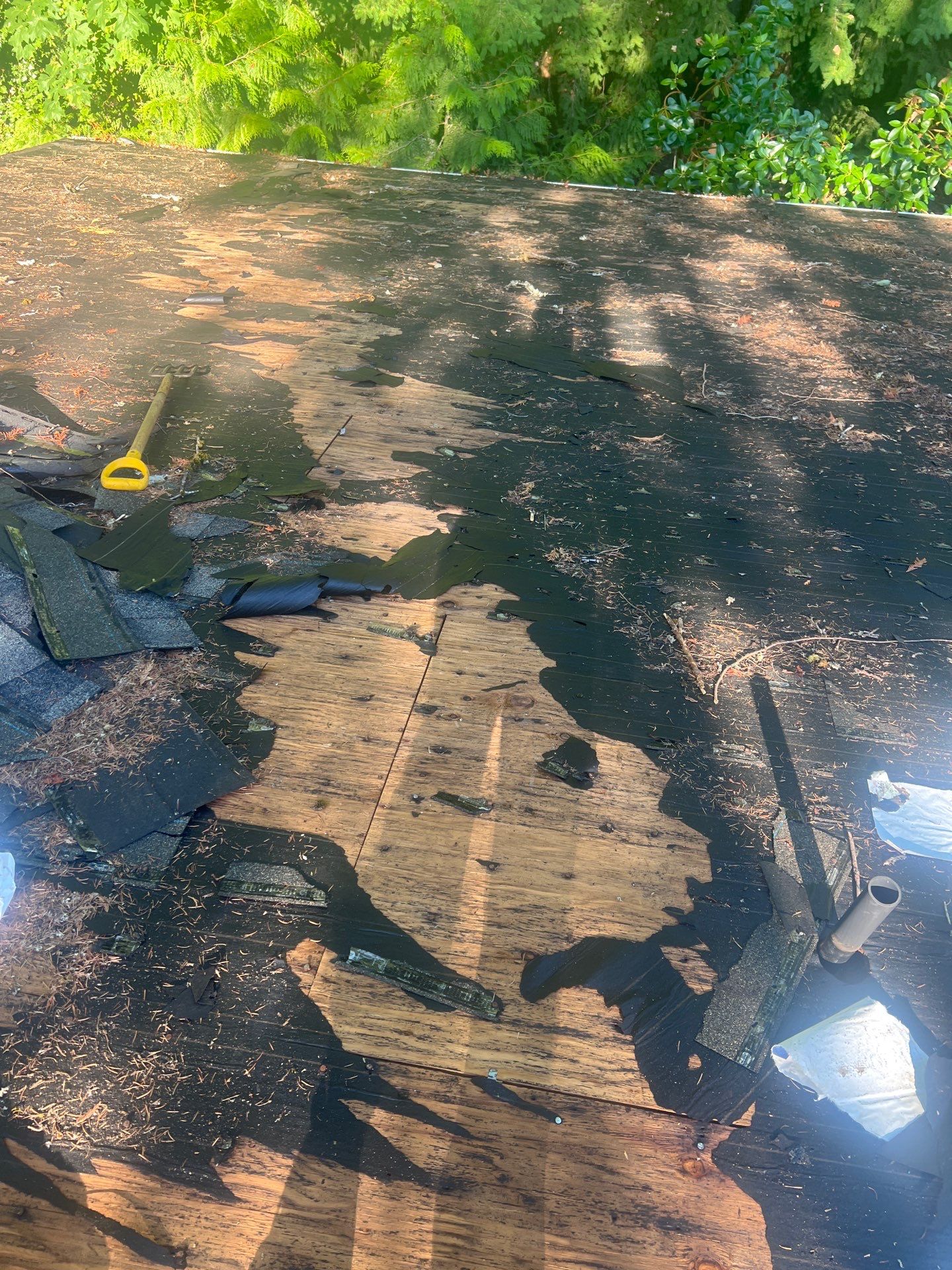 Residential Roofing Installation using GAF HDZ Shingles by Roofing Formula LLC