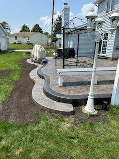 Stamped Concrete by Ivy Lea Construction