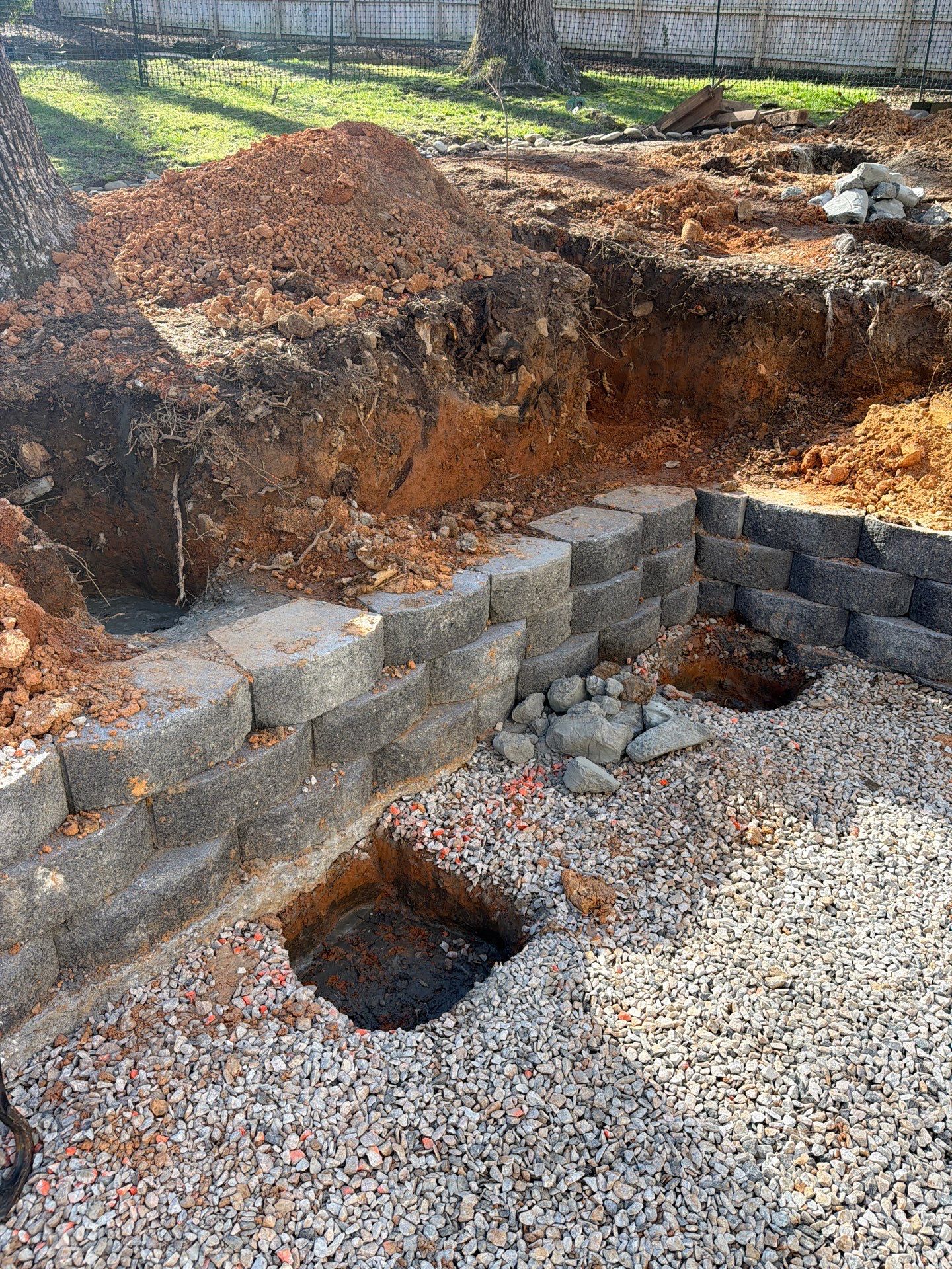 New Deck Construction & Site Improvements by Billy Weatherspoon Contractor