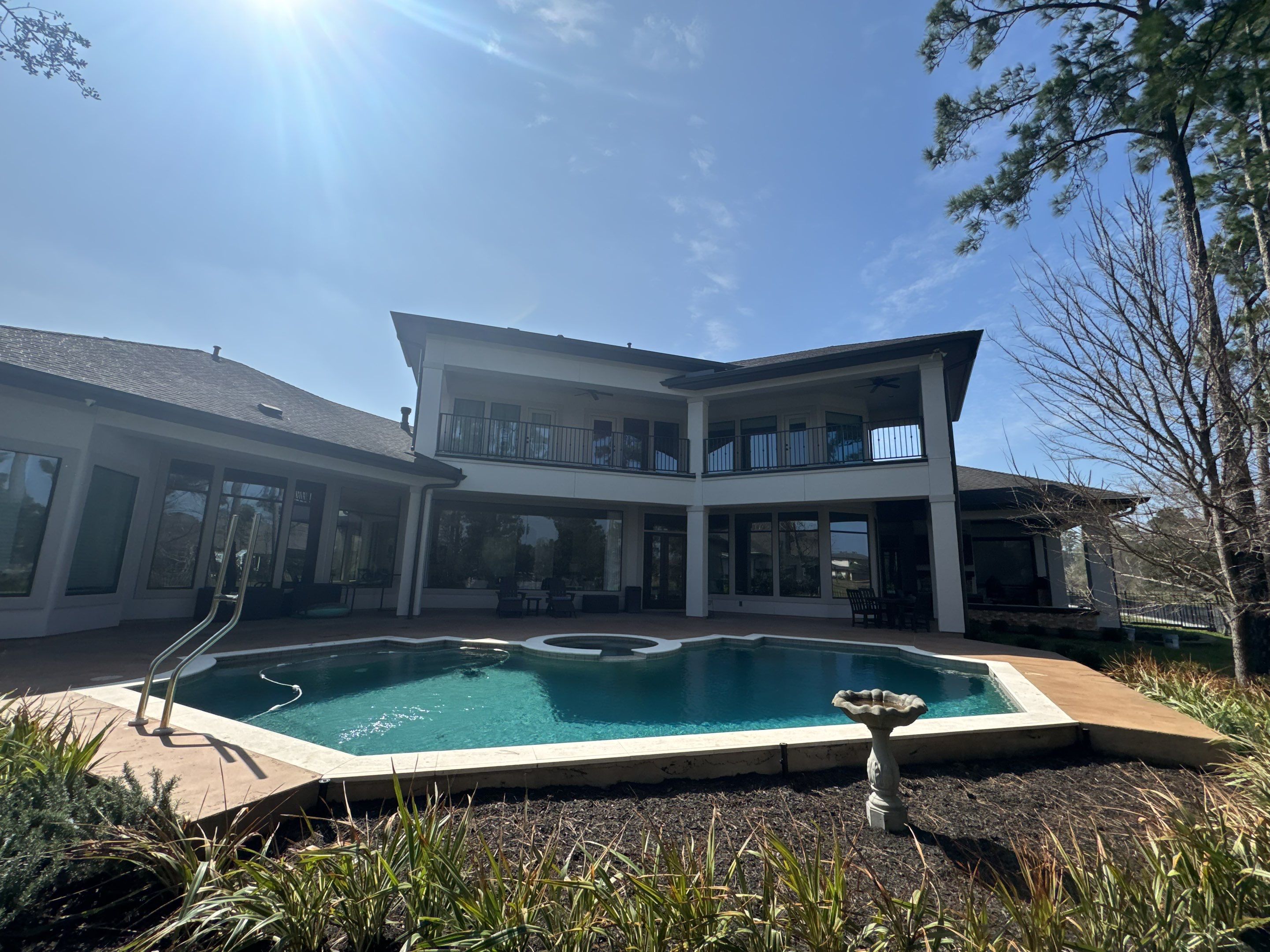 Complete Exterior Painting and Stucco Refinishing in Spring by Rolling Nations