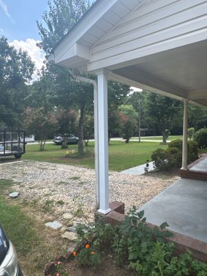 From Old to New: Carport Column Transformation