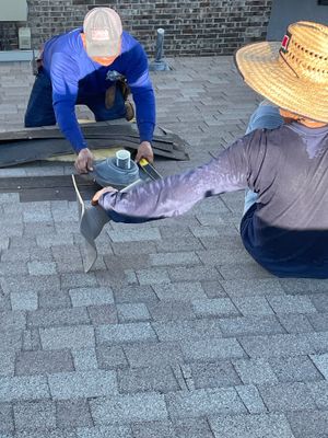 Residential Roofing Repair using Owen's Corning Duration (Lifetime) Shingles