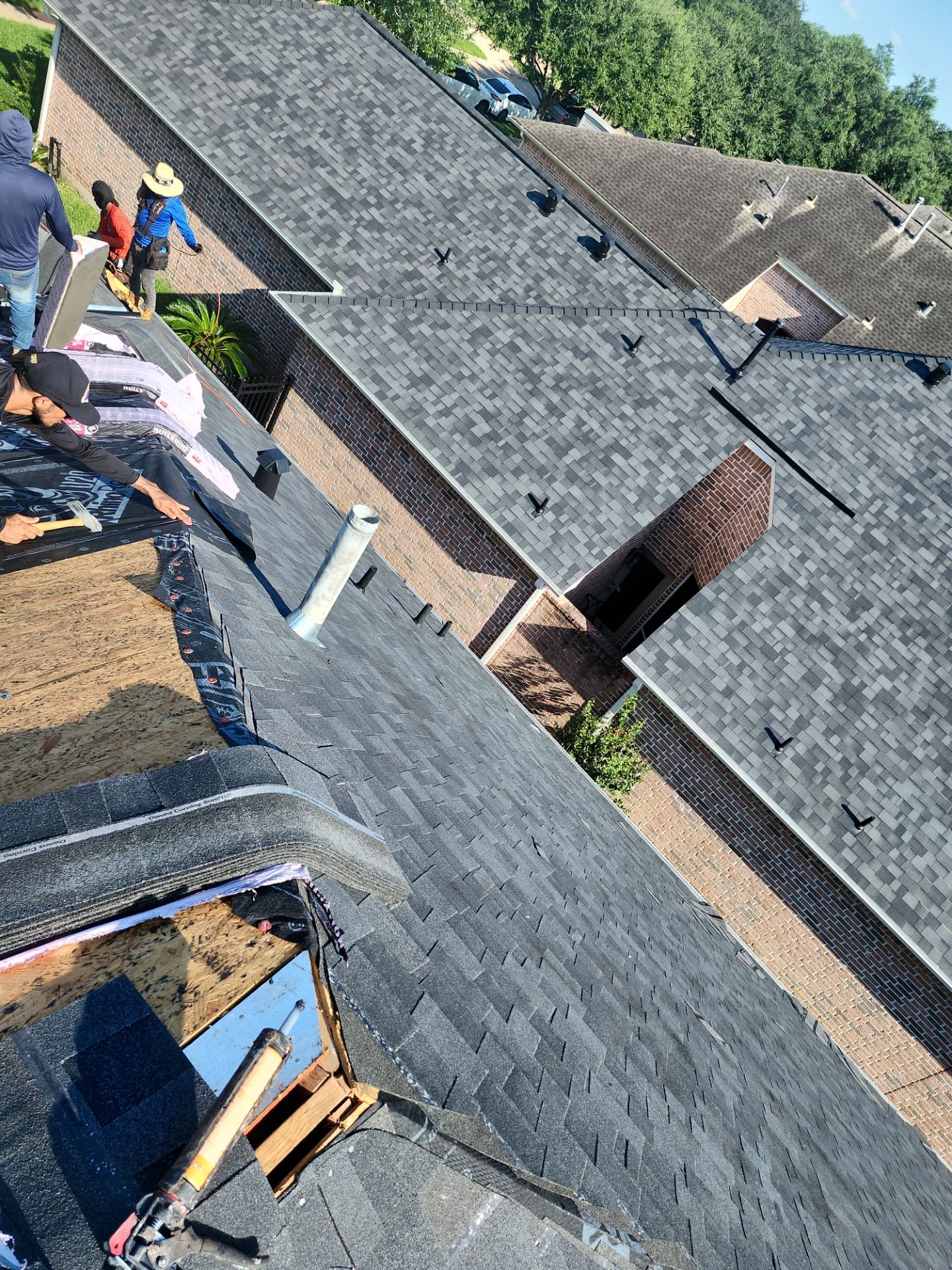 Residential Roofing Repair using Owen's Corning Duration (Lifetime) Shingles by Roof Repair Company