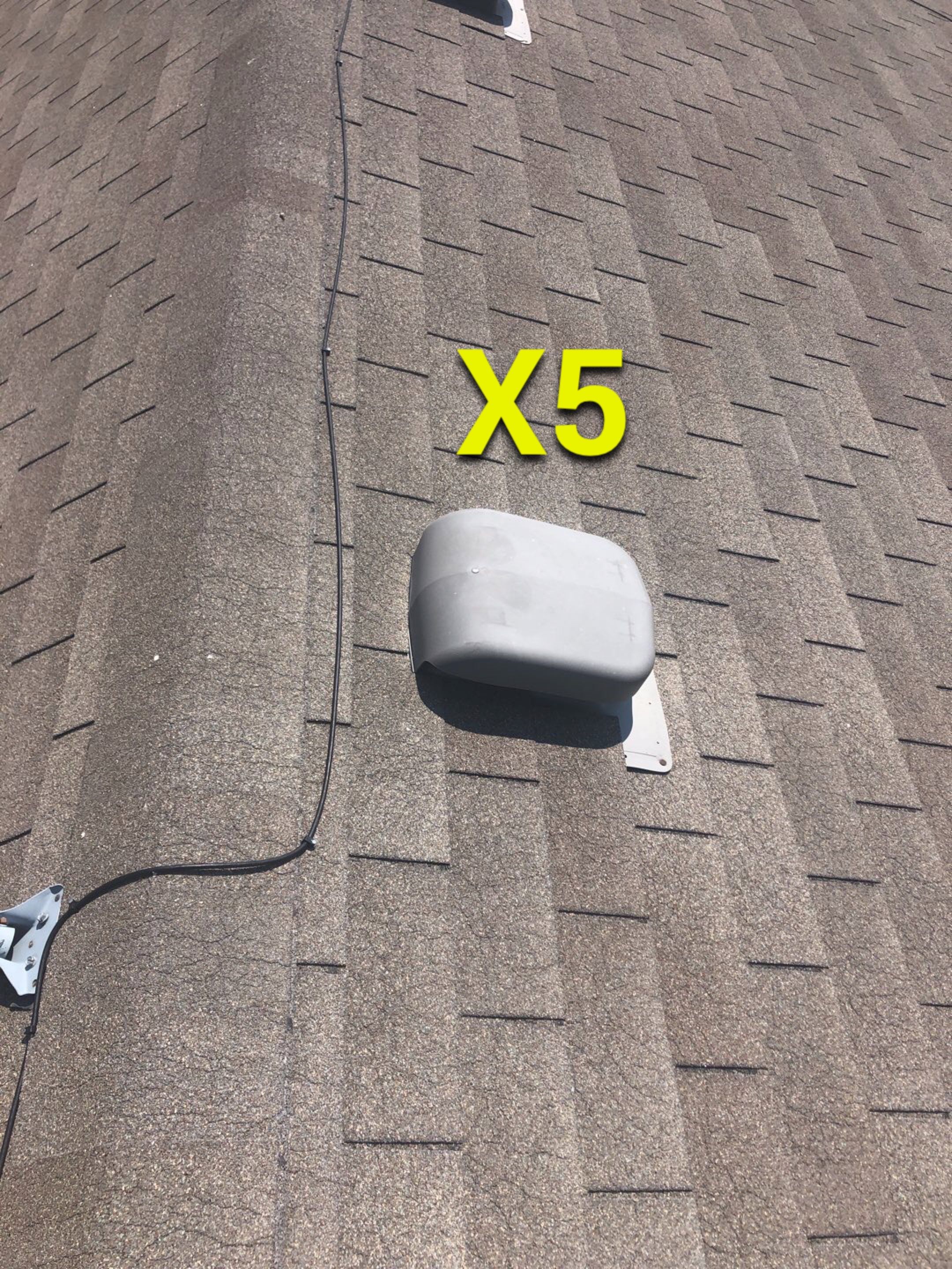 Storm Damaged Roof using GAF Timberline HDZ - Lifetime Shingle by The Roof Doctor