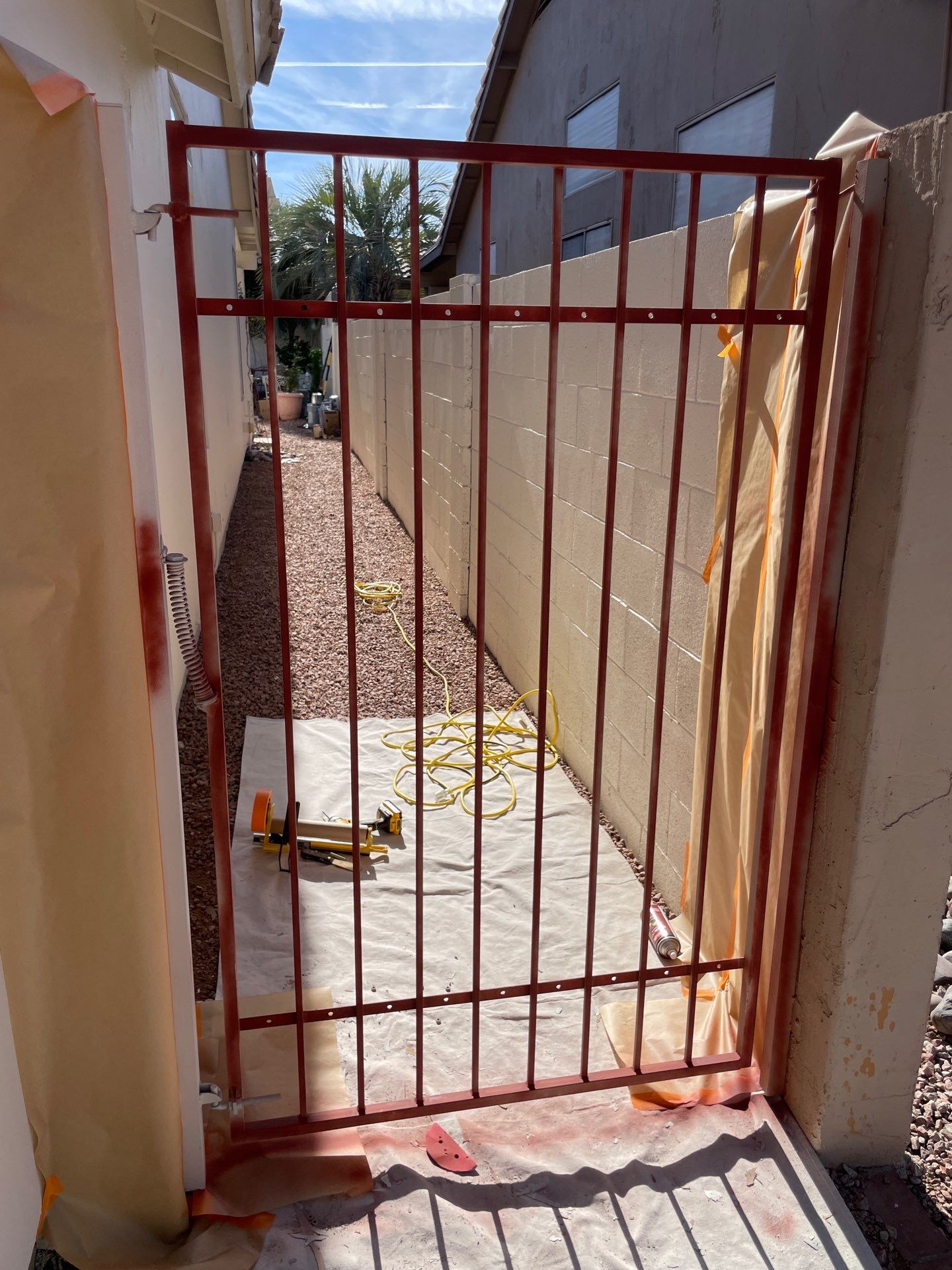 Gazzo - A Beautiful Home Exterior Transformation in Scottsdale, AZ with C&M Primer and Sherwin Williams Paints by Double G Painting Contractors, LLC
