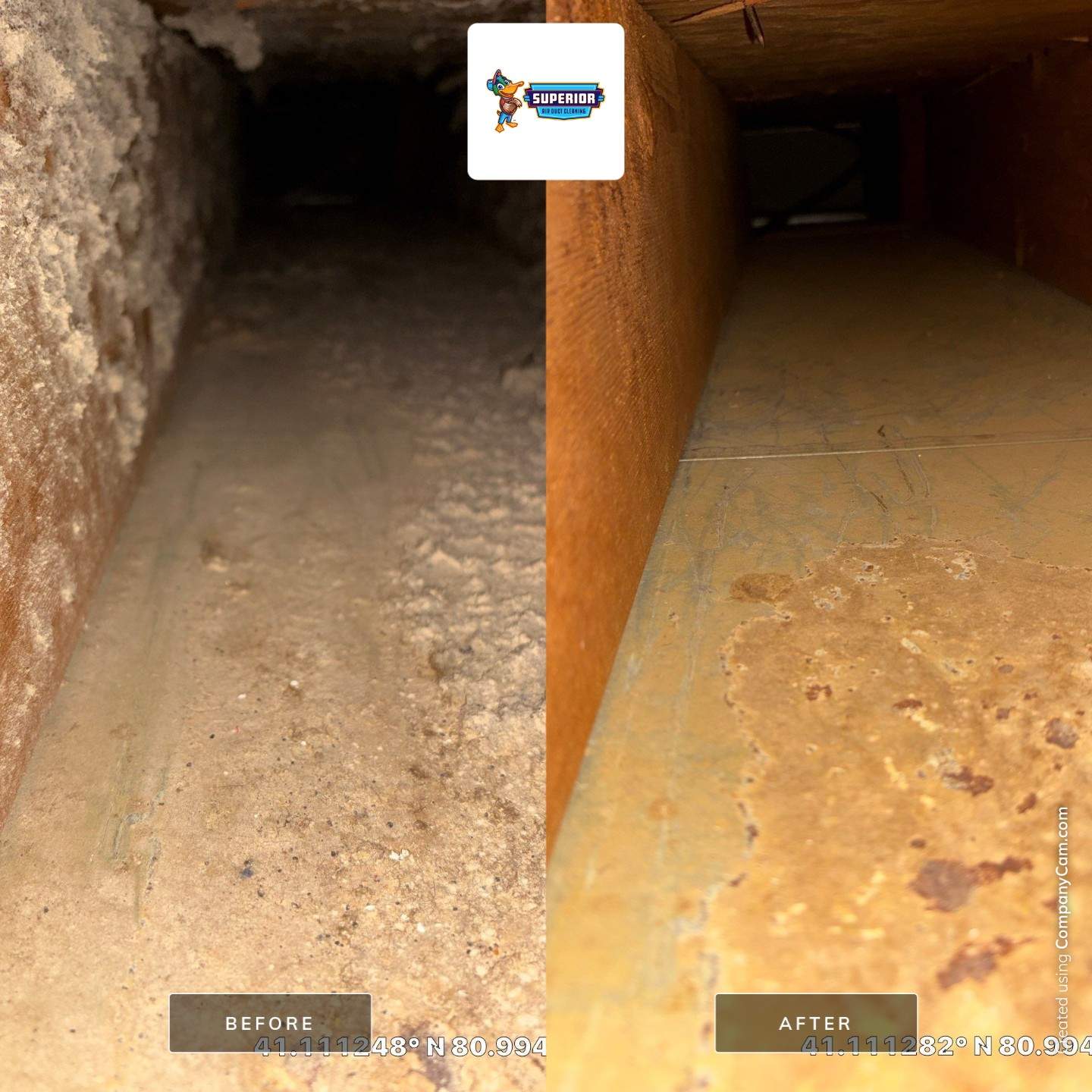 Air Duct Cleaning With a Vacuum Truck in Lake Milton, OH by Superior Air Duct Cleaning
