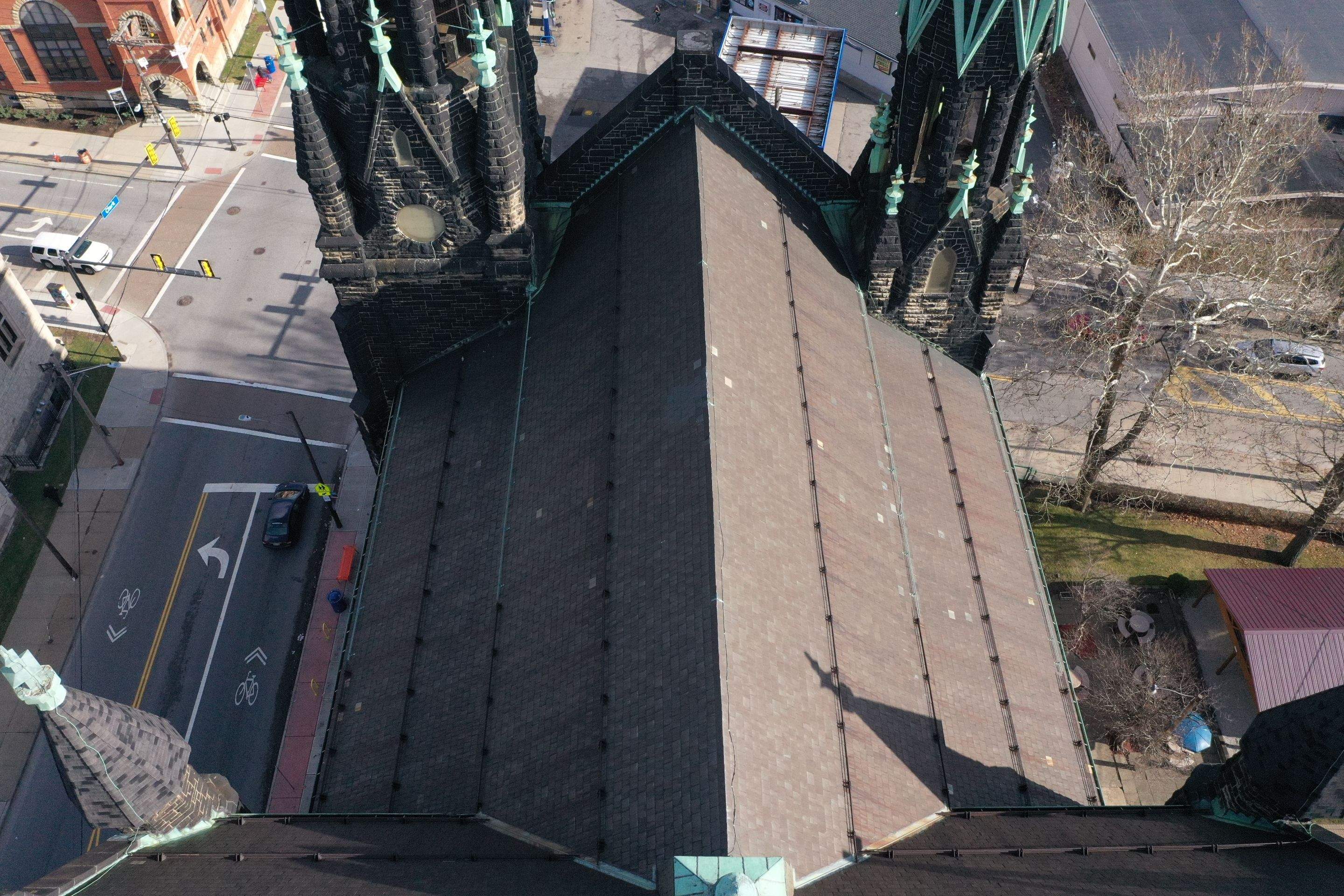 Drone Inspection by Absolute Roofing and Construction