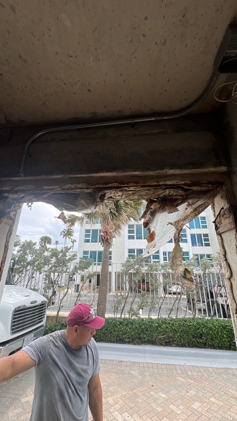 Commercial Stairwell Door Replacement & Hollow Metal Door Retrofit – Pompano Beach High-Rise by The Door Doctor of South Florida, Inc.