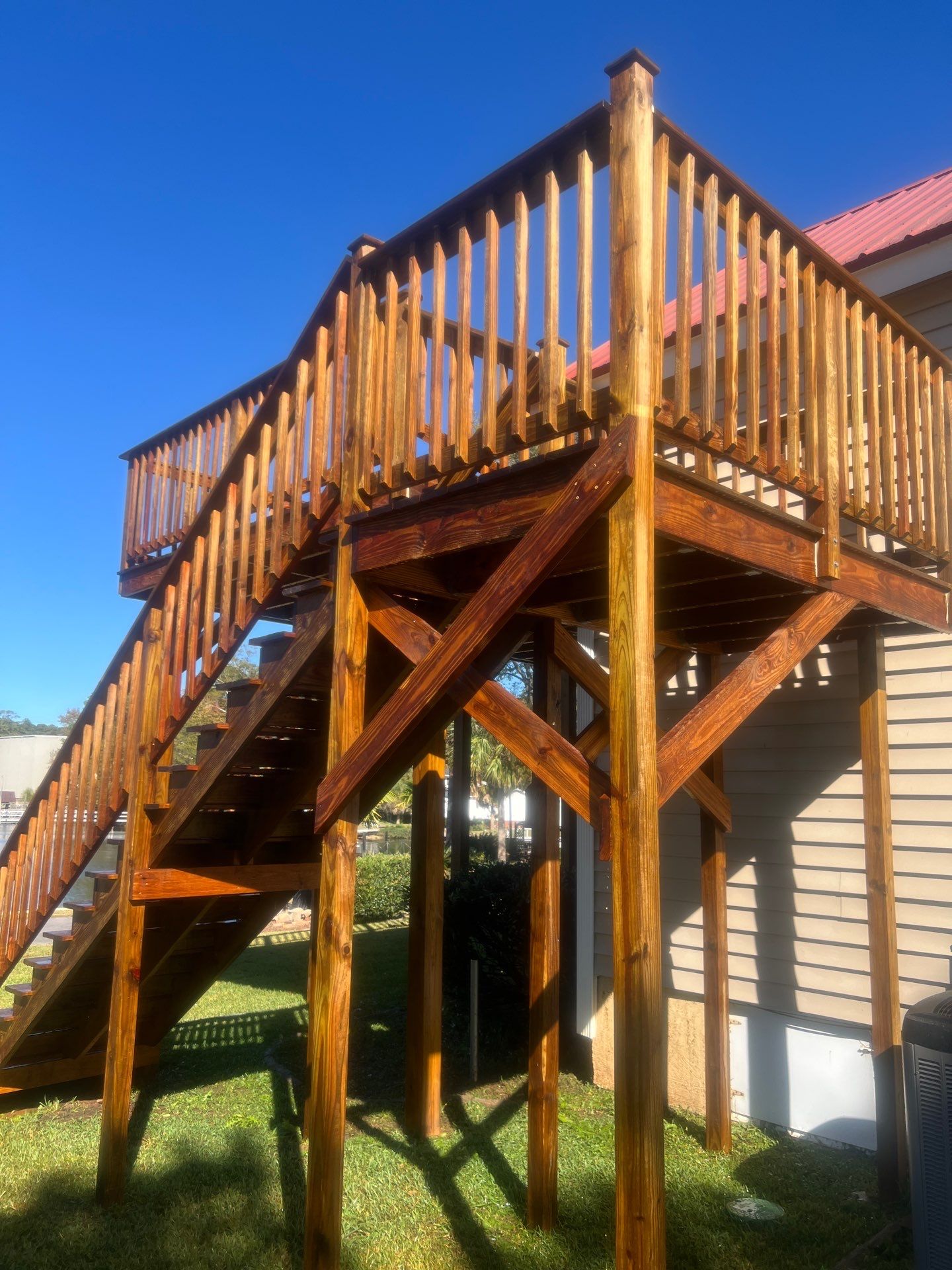 Weathered Deck using Wood Sealant by DuraSeal