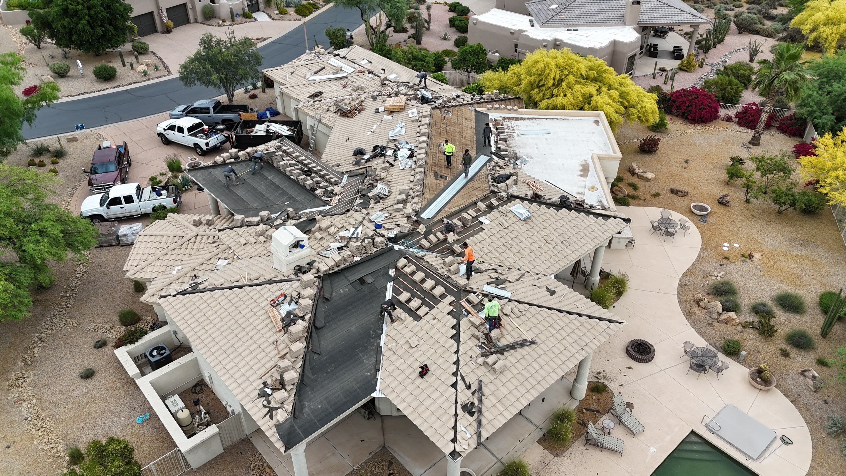 Project in Rio Verde by Saint Roofing