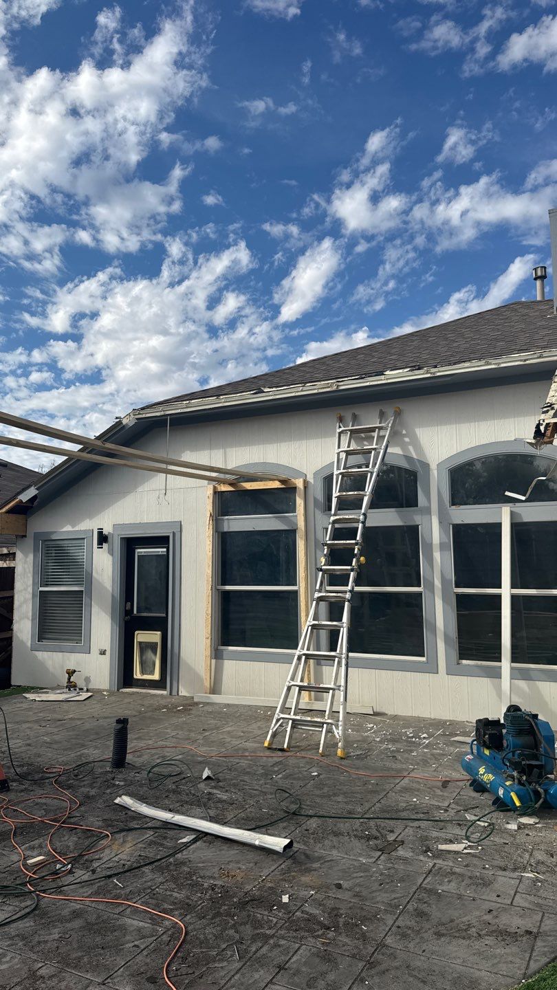 Pergola Build by First Out Roofing 