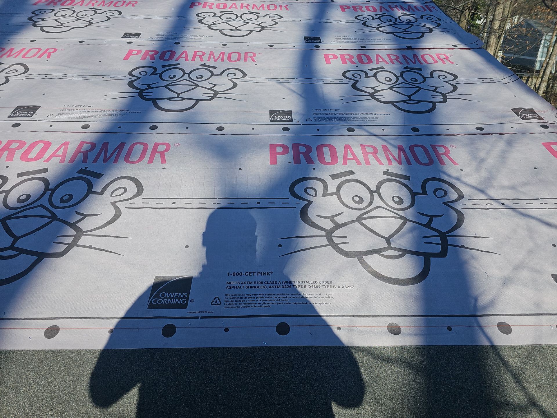 Residential Roofing Installation using Owens Cornering by Real1Construction