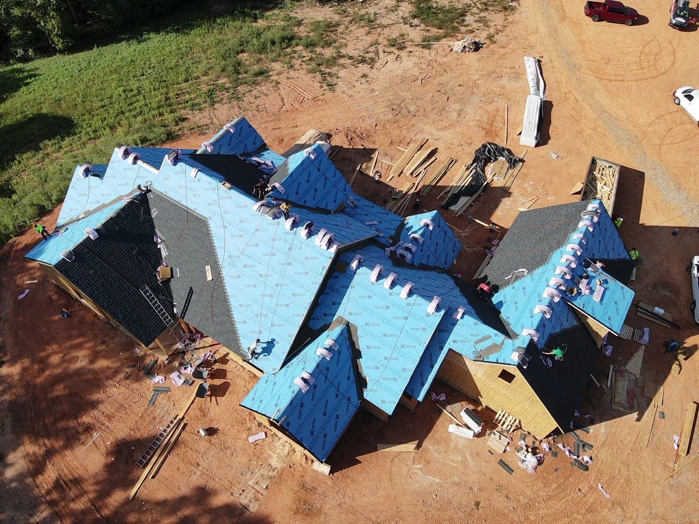 New Construction Residential Roofing Installation using Owens Corning by Inspector Roofing and Restoration