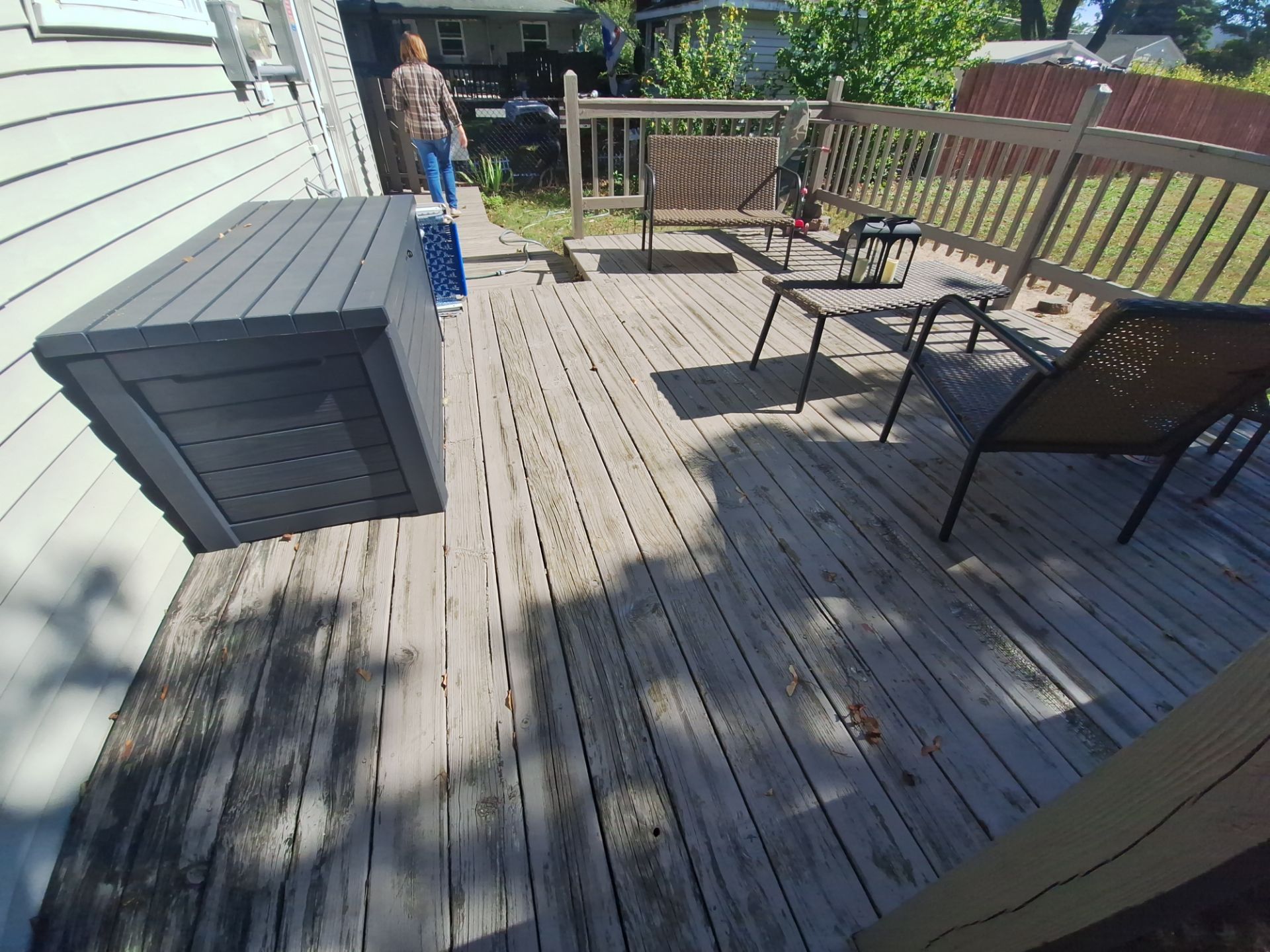 Deck wash and stain! by Gordon Painting