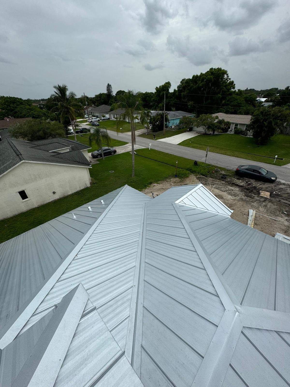 24ga 1" Nail-Strip Mill Finish by Total Roofing System The Metal Roof Experts