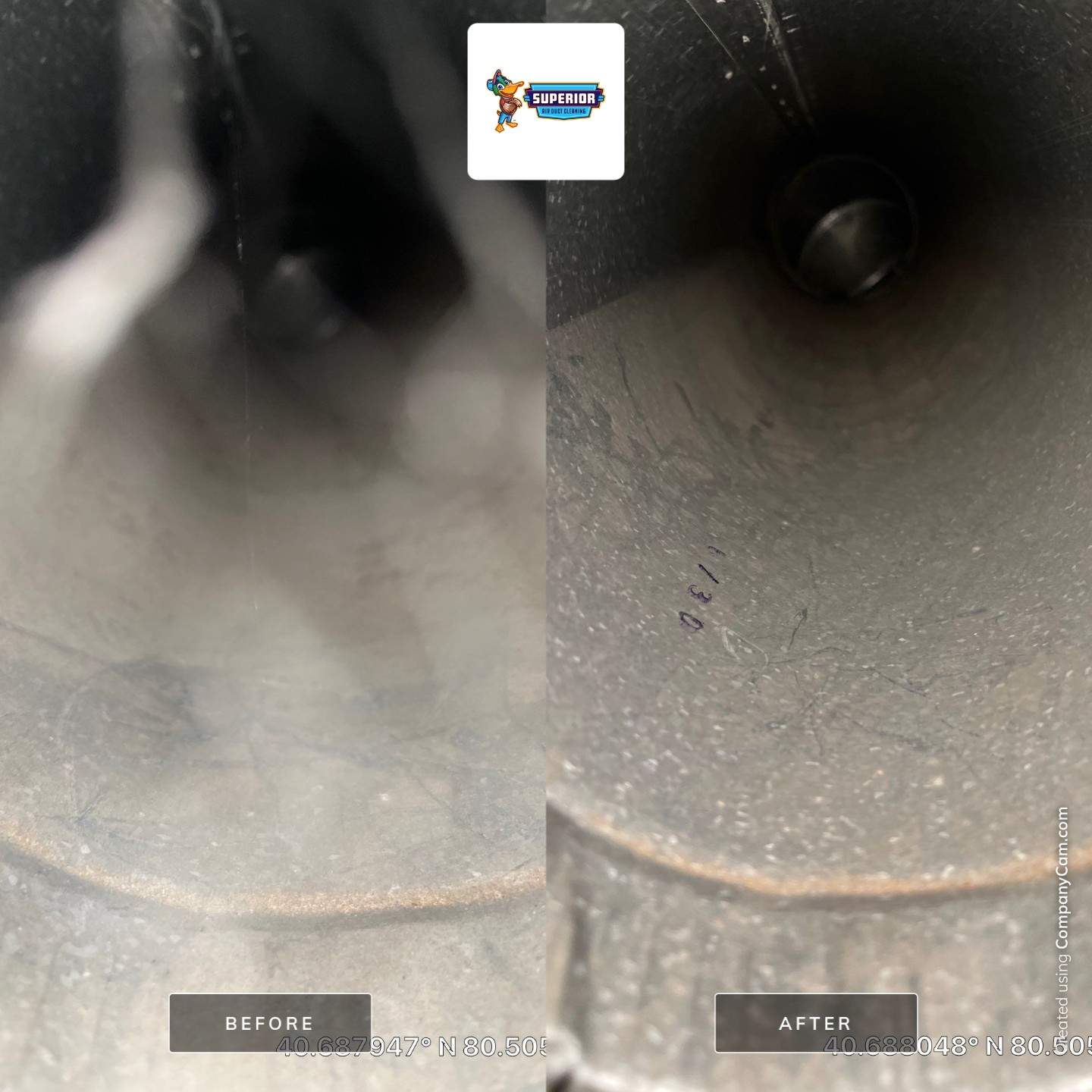 Air Duct Cleaning With a Vacuum Truck in Midland, PA by Superior Air Duct Cleaning