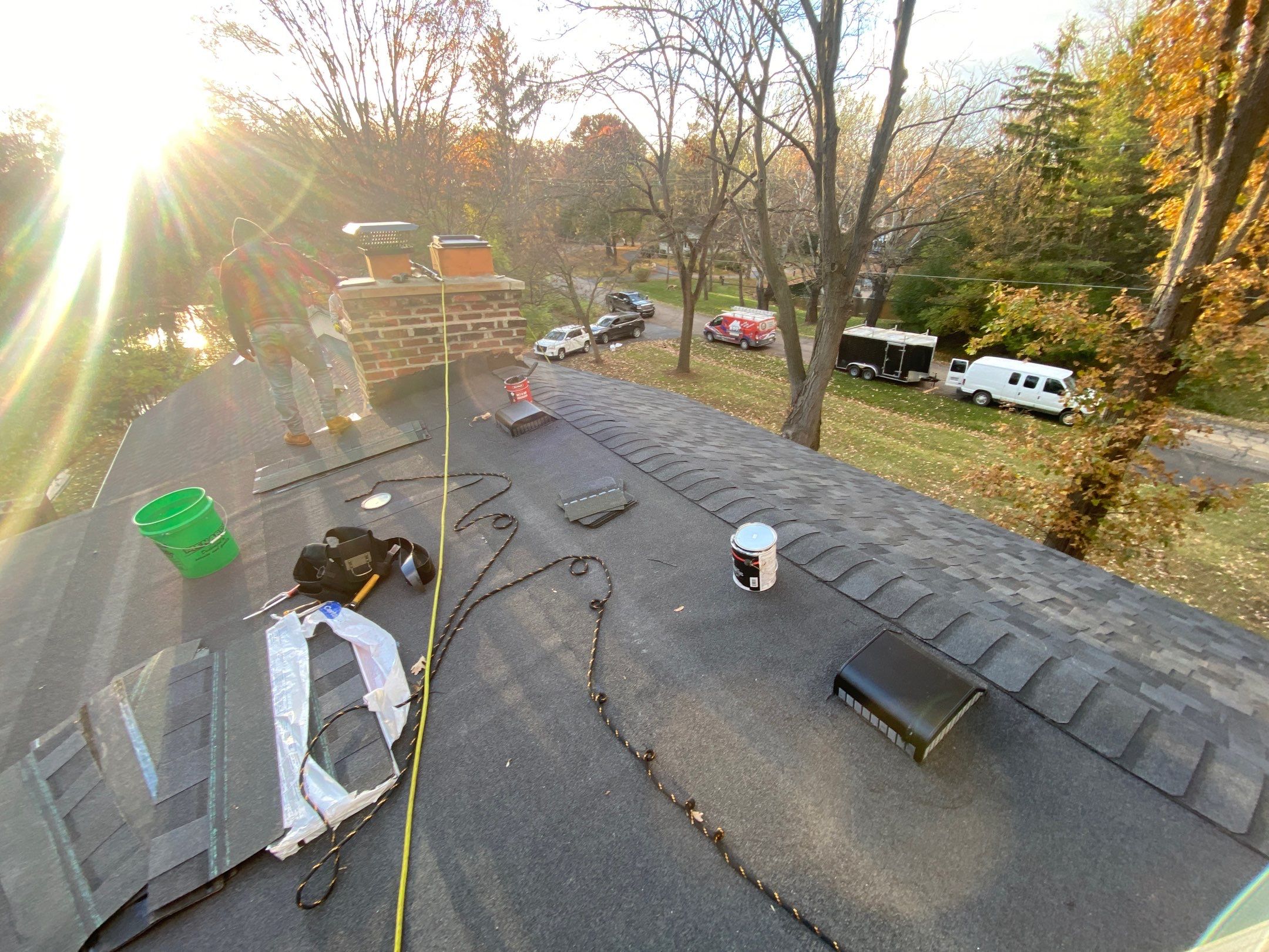 Roof Replacement using CertainTeed Landmark by 180 Contractors