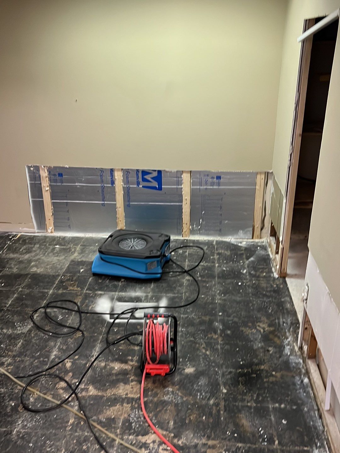 Project in Waterford Twp by EzDry Water Mitigation & Property Restoration