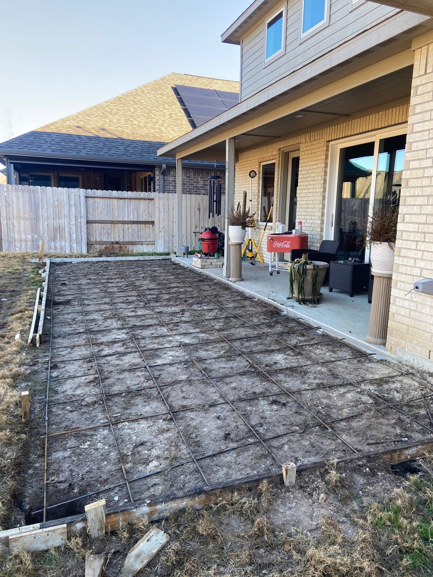 🔥✨ Mrs. Kim’s Patio Extension & Fire Pit Retreat by Texas Urban Elements