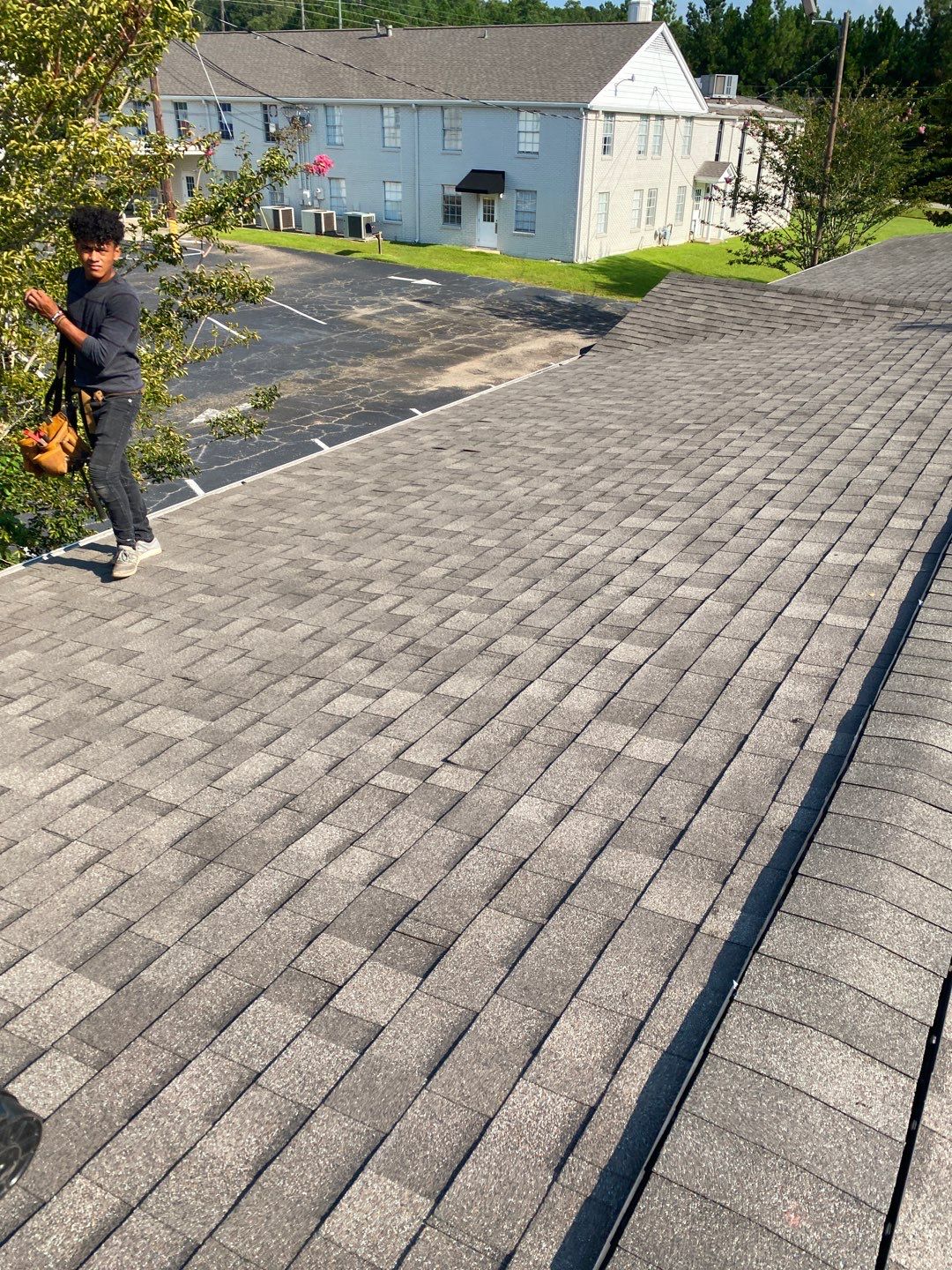 Commercial Roofing Installation using Roof Replacement by American Roofing & Construction LLC