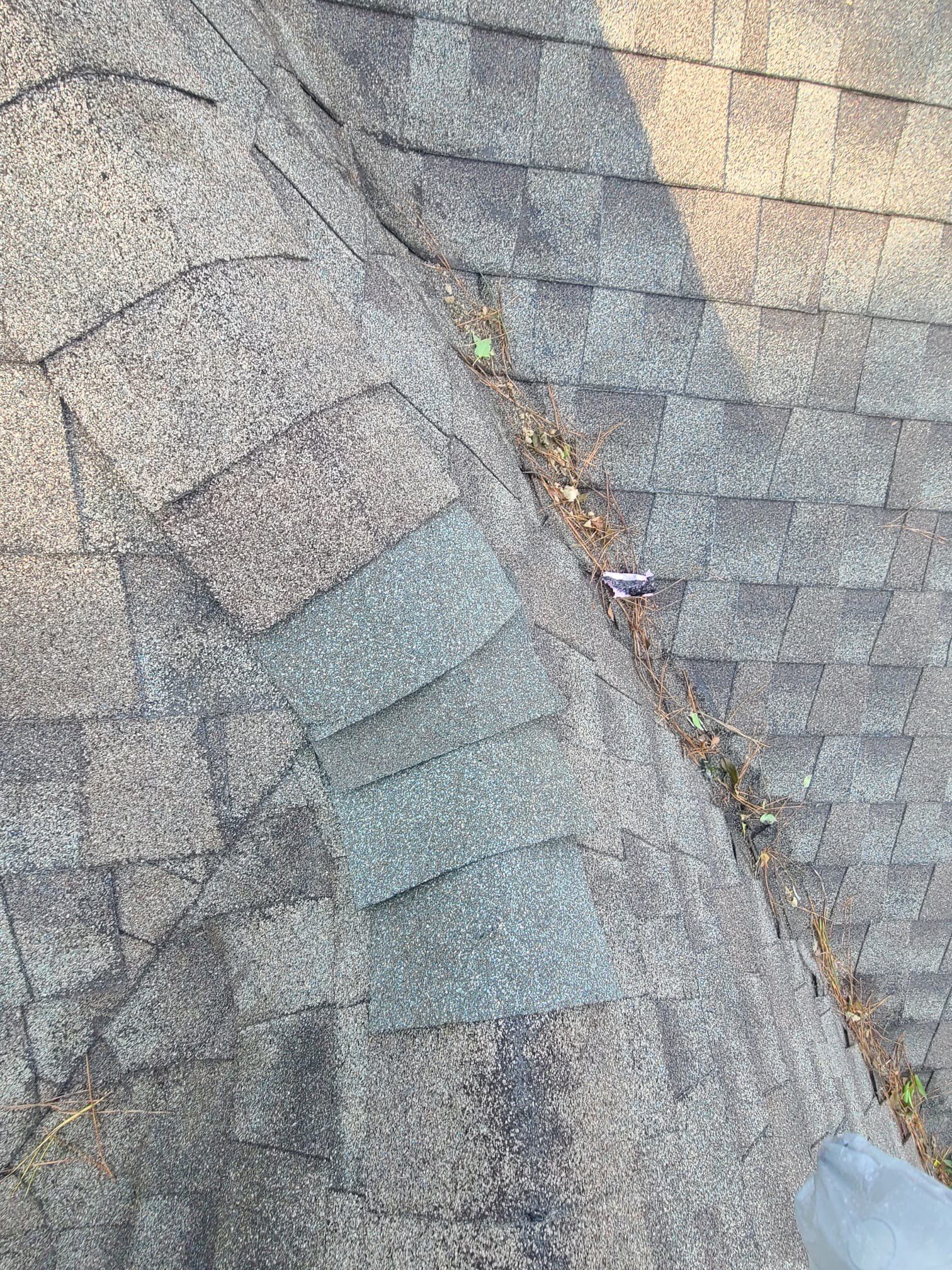Hail Damage using Owen's Corning Duration (Lifetime) Shingles by Roof Repair Company