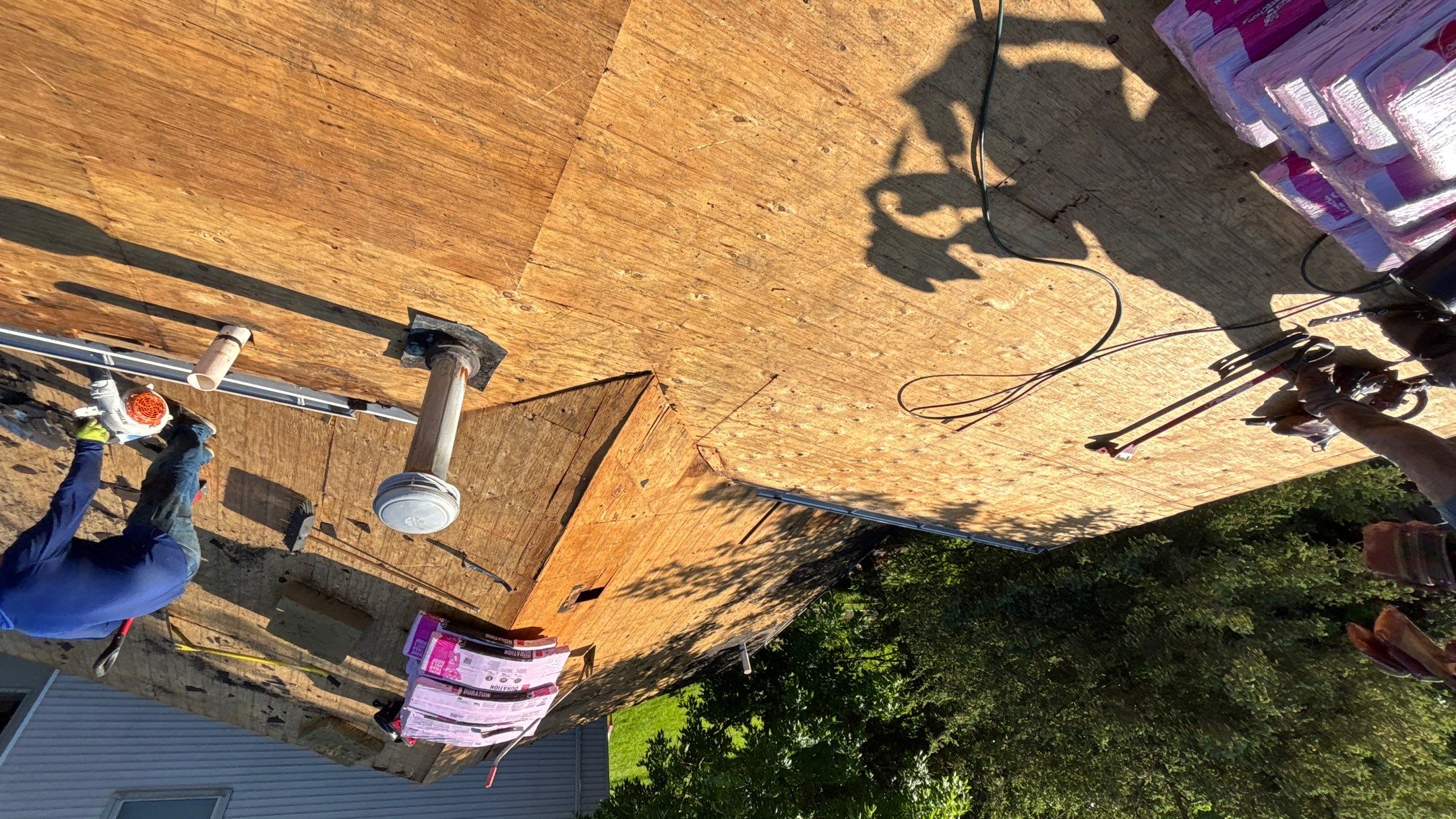 Roof Replacement using Owens Corning Brownwood by 180 Contractors