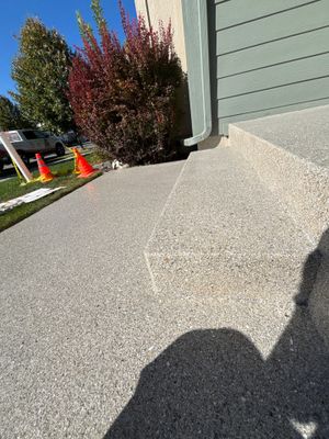 Patio Transformation using Quartzite Hybrid