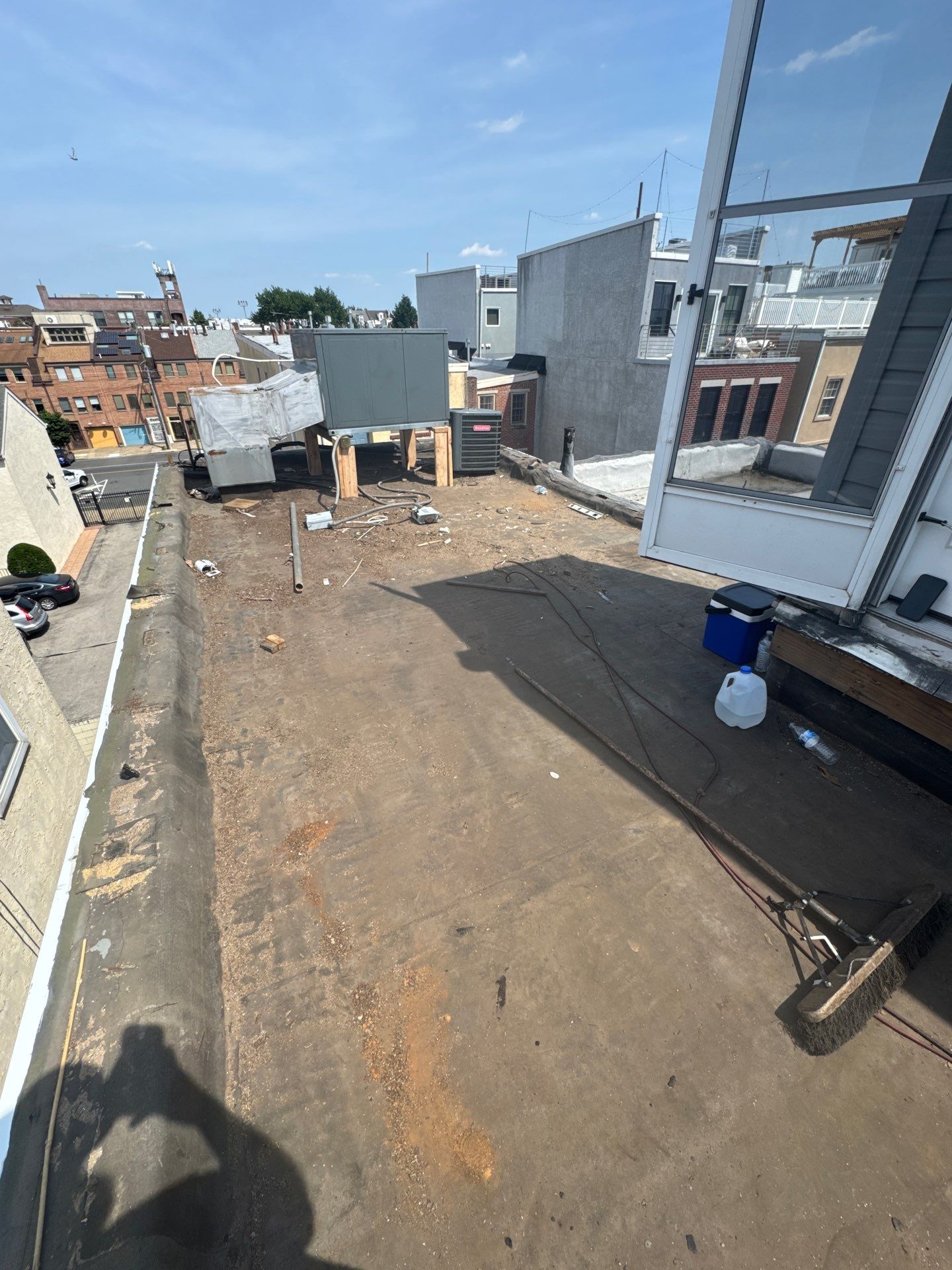Trex Roof Deck & TPO Roofing System by Philadelphia Quality Roofing