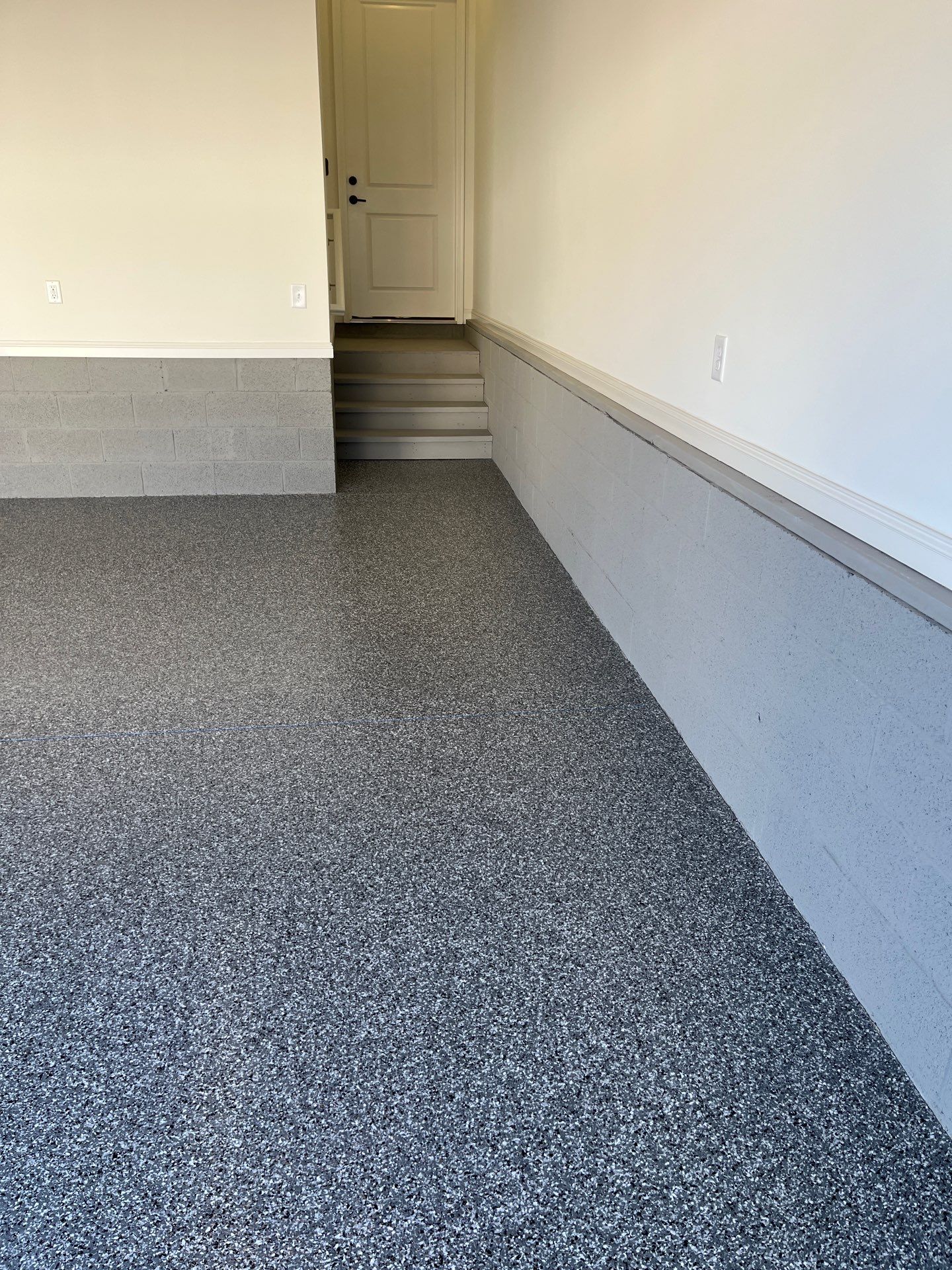 Garage Floor Coating using Wombat by My Garage Floor Guys