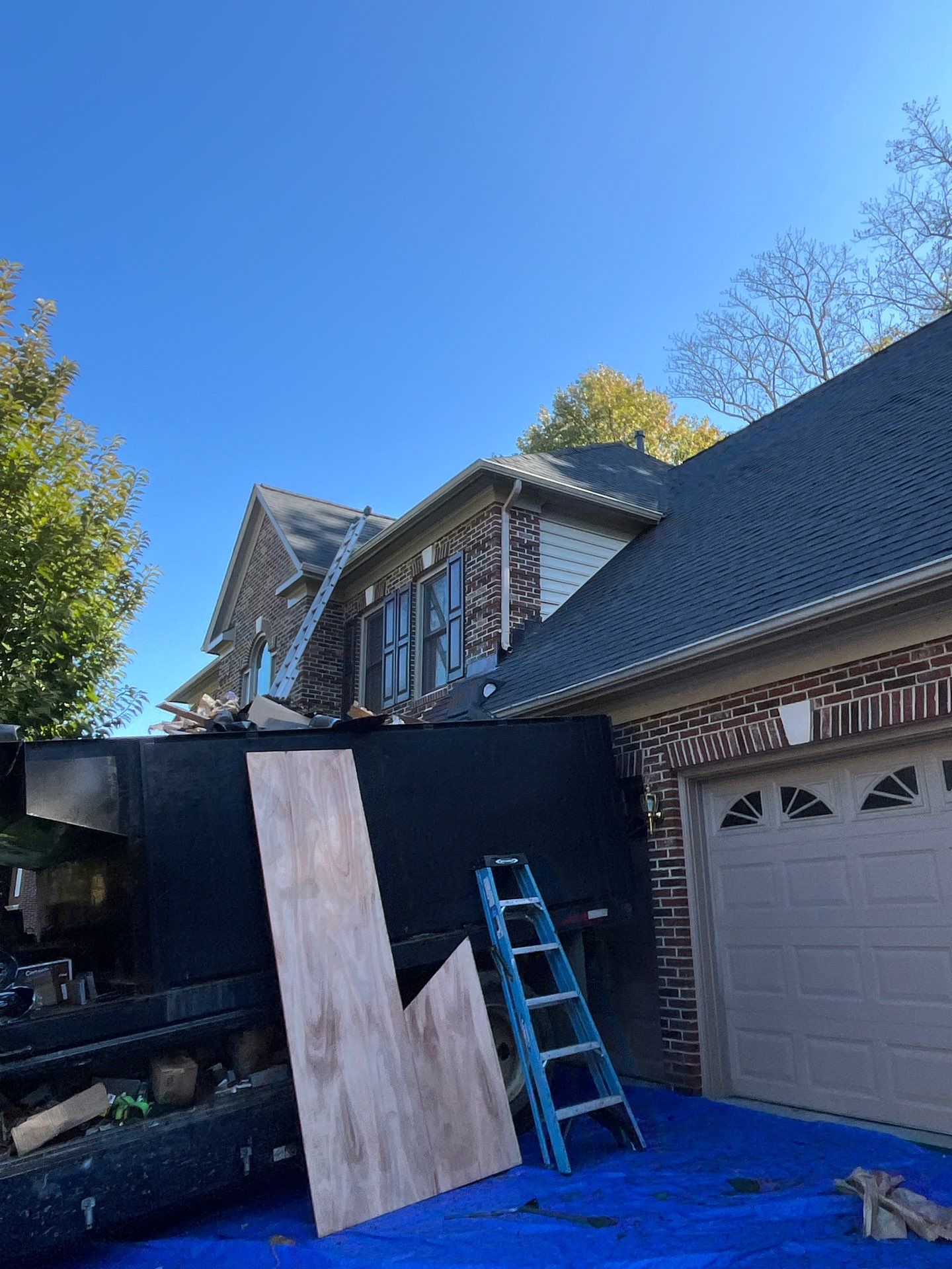 Burke: Residential Roof Replacement with CertainTeed Landmark Pro Designer Shingles in Max Def Charcoal Black by RM Banning, Inc.