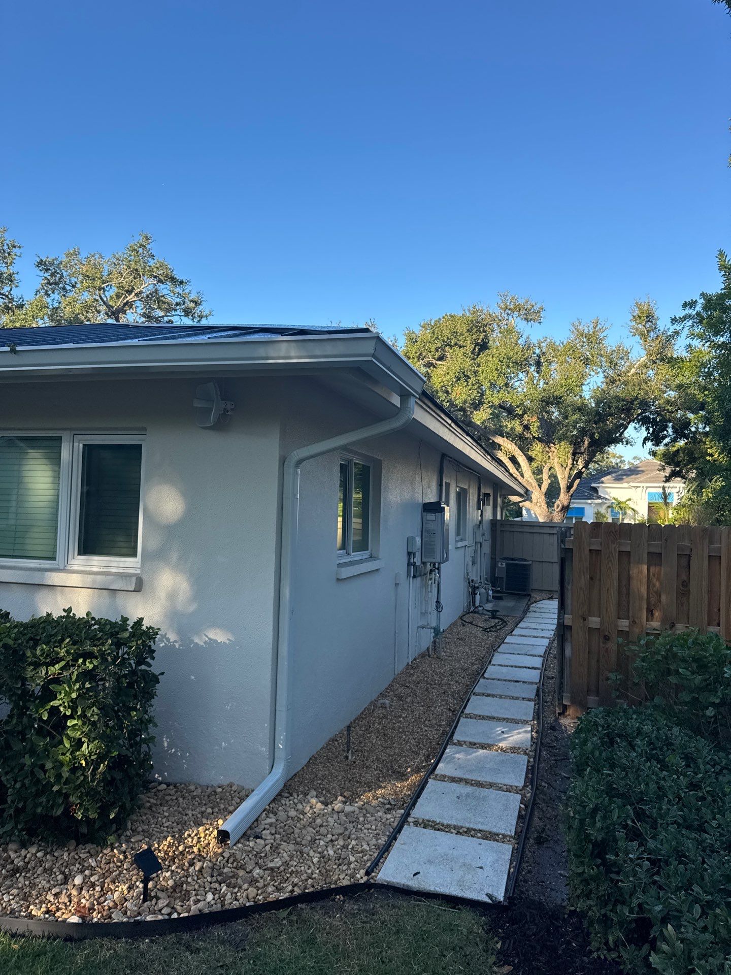 Full Gutter System Installation in The Meadows of Sarasota by Gutter Professors