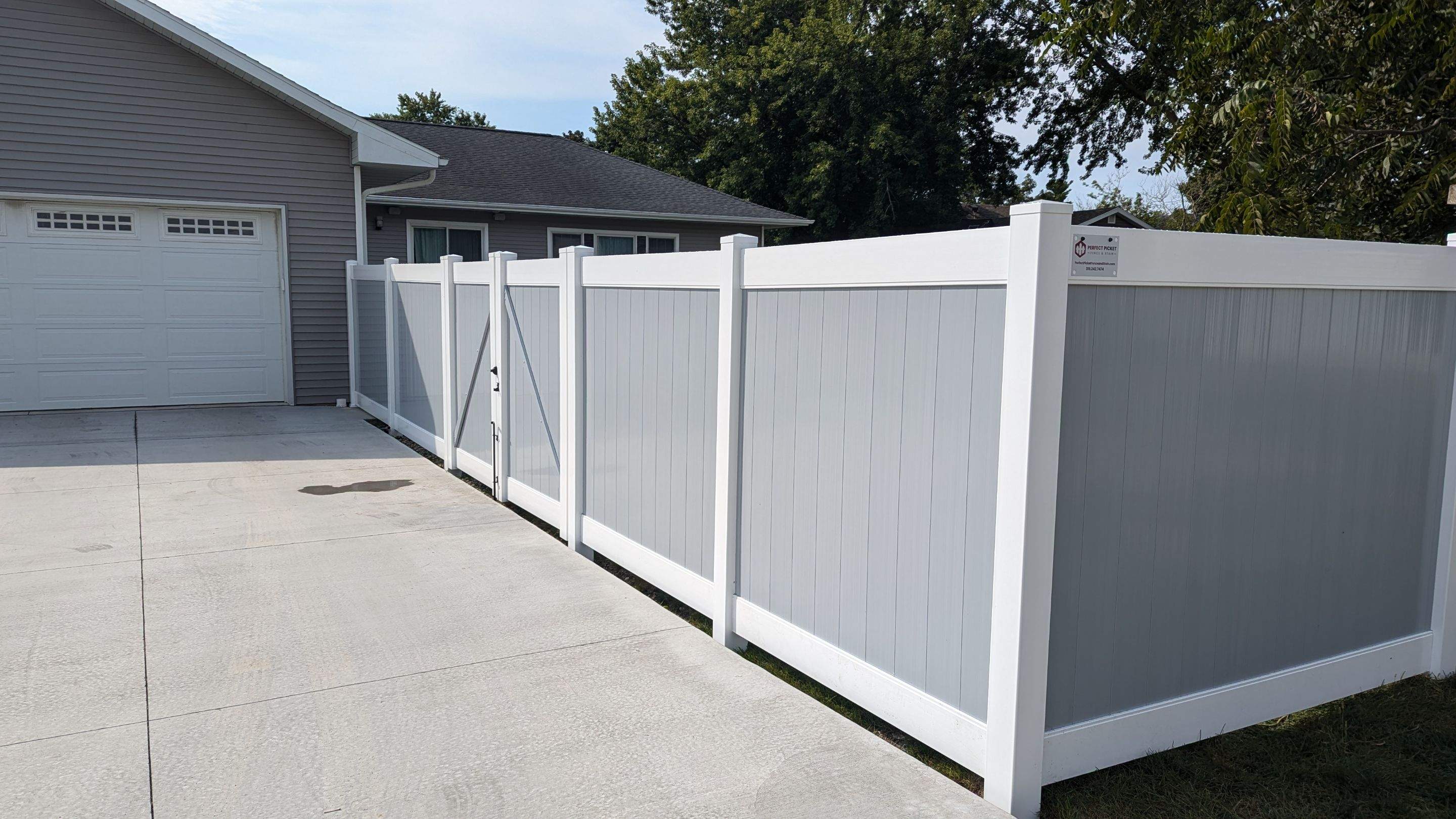 Project in Dike by Perfect Picket Fence and Stain