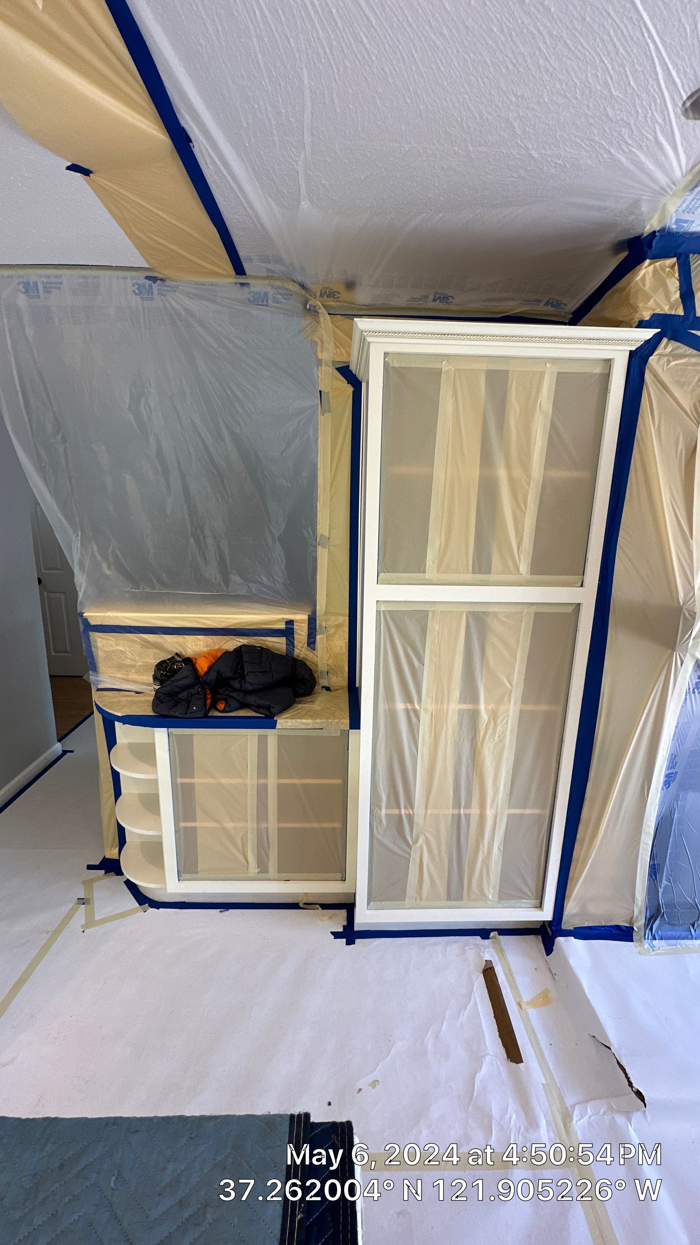 cabinet painting San Jose  by Herrera’s Bay Area Painting inc.