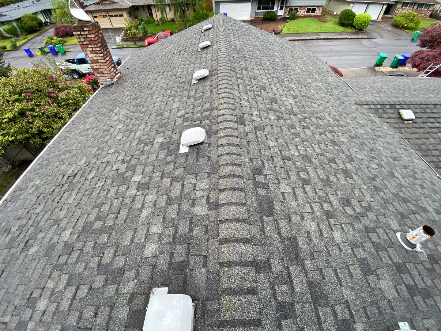 Onyx Black Shingles by Reimagine Roofing