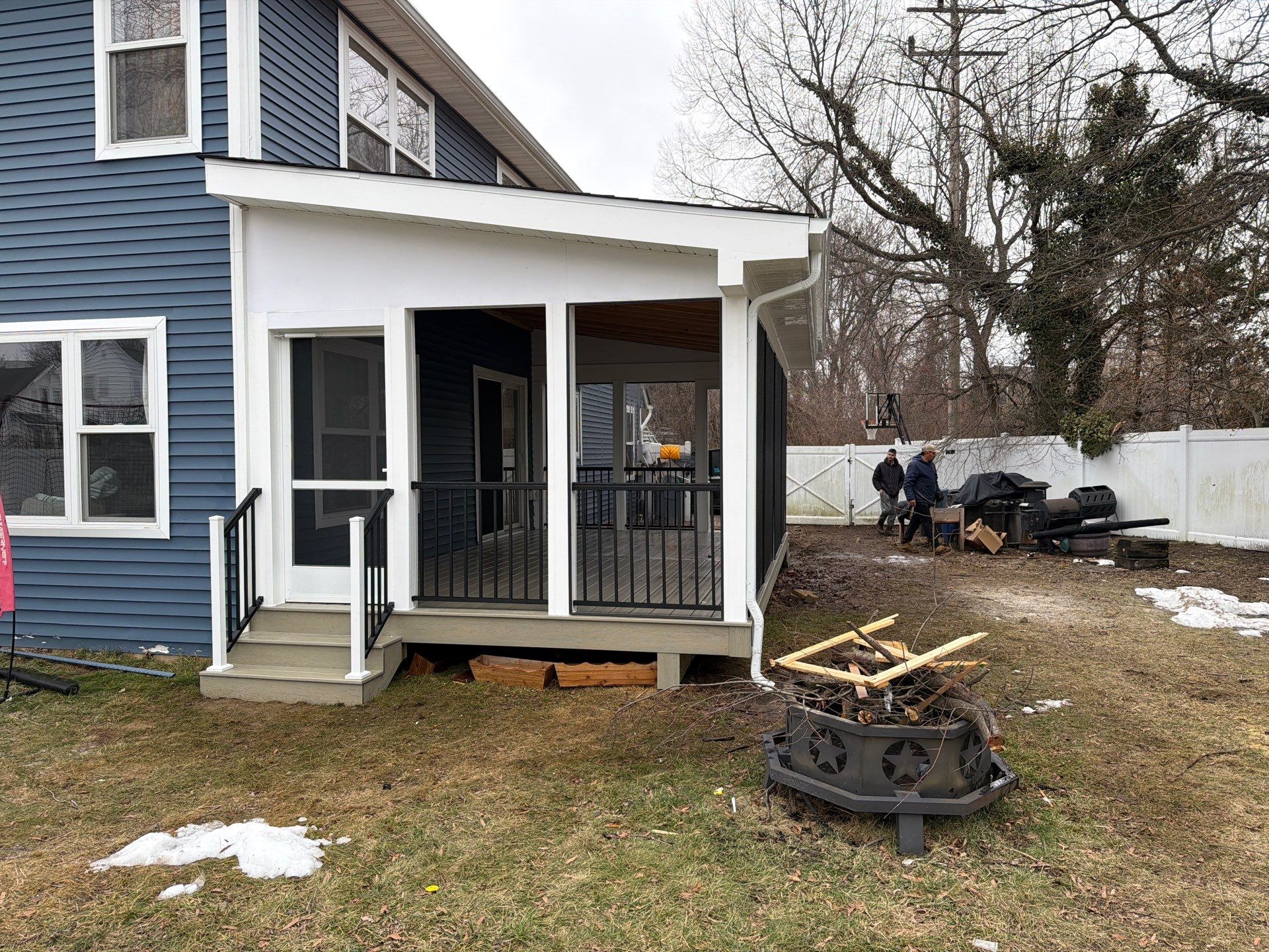 New Deck Porch In Keport by deck guardian