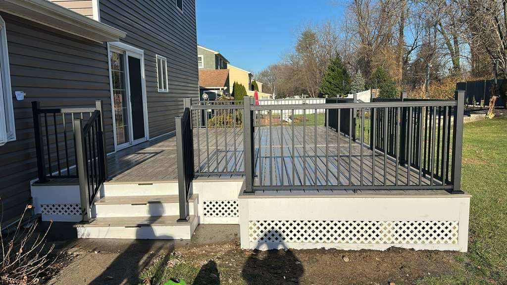 New Deck in Delaran NJ by deck guardian