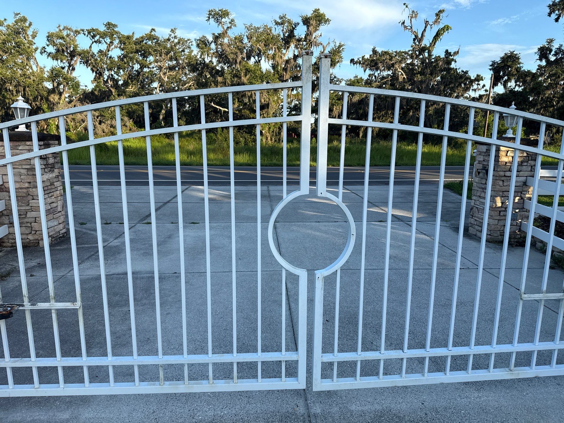 π Vinyl Horse Fence & Entrance Cleaning β Old Tampa Rd, Parrish, FL by Sunshine AquaWash