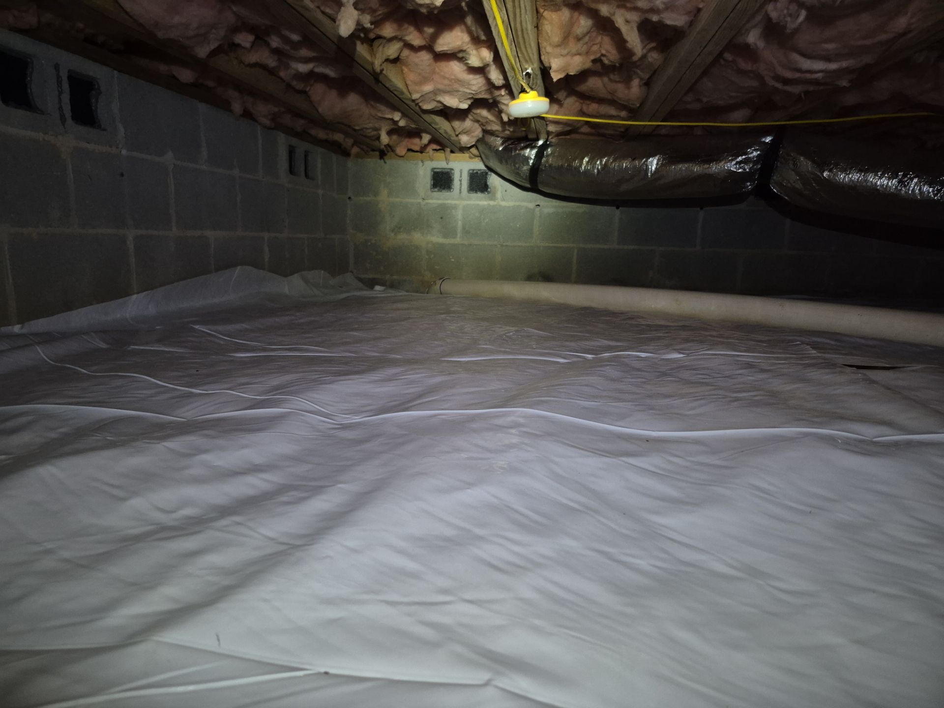 Project in Williamsburg by Patriot Crawl Space Repairs