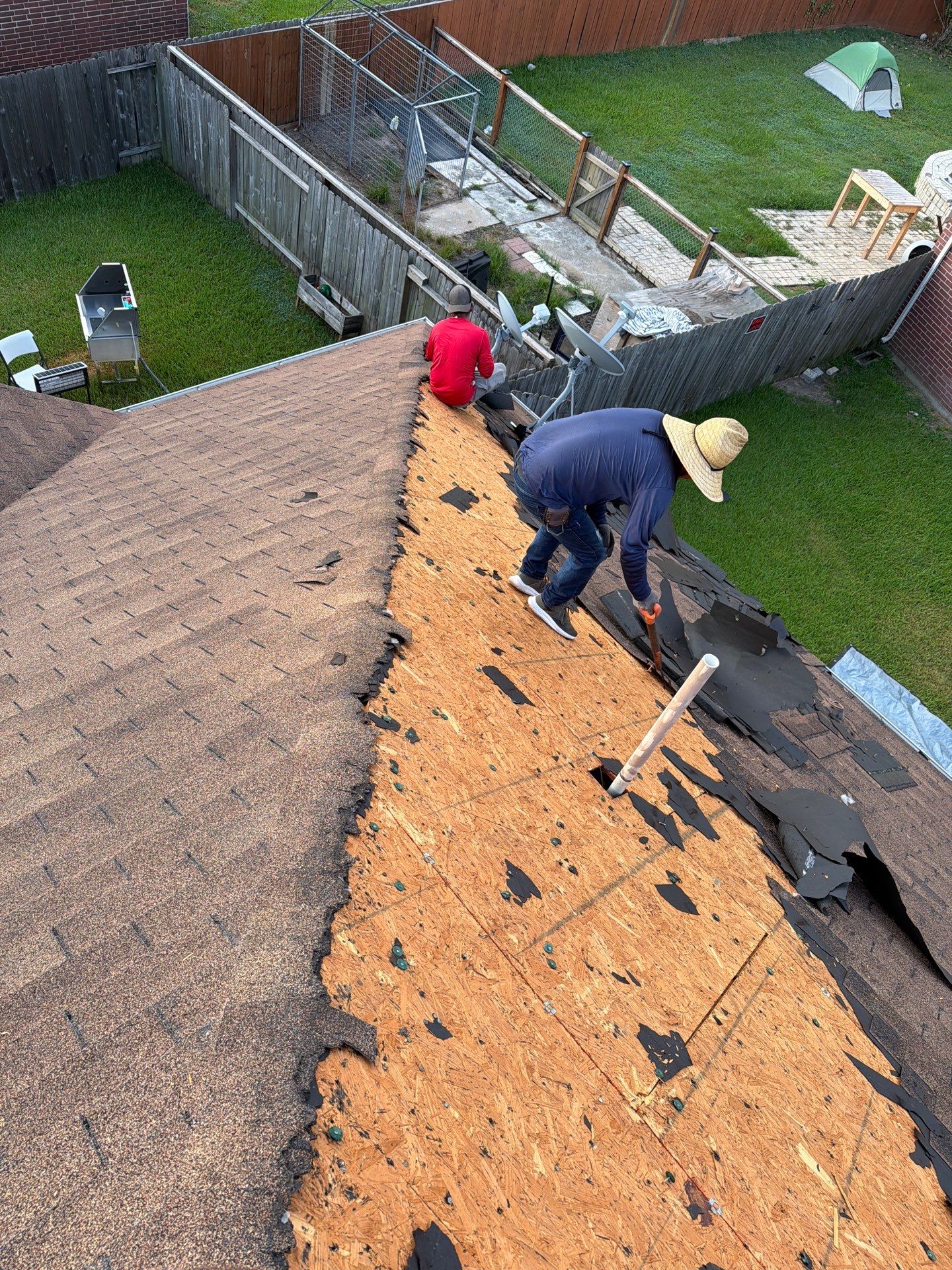 Roof Replacement in Creek Bend Estates, Houston TX by Roof Repair Company