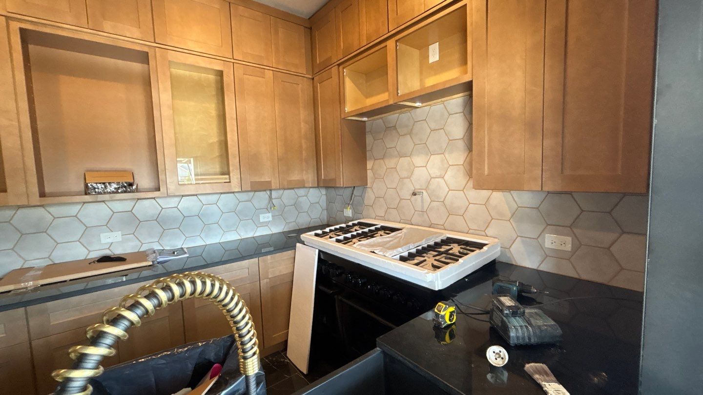 Kitchen, remodeling by Houston Roofing & Construction