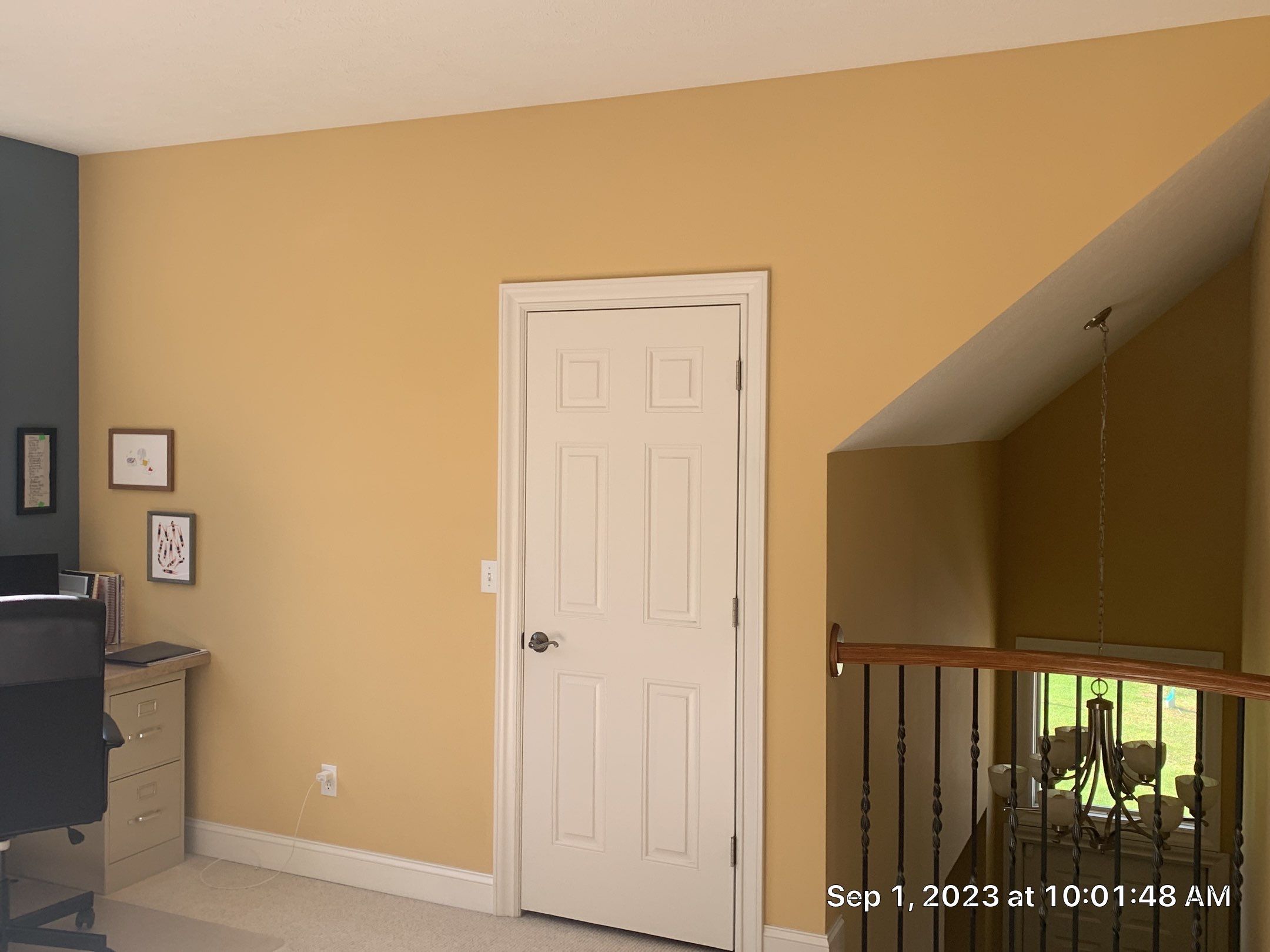 Orange Town Home by Best Buy Painting 