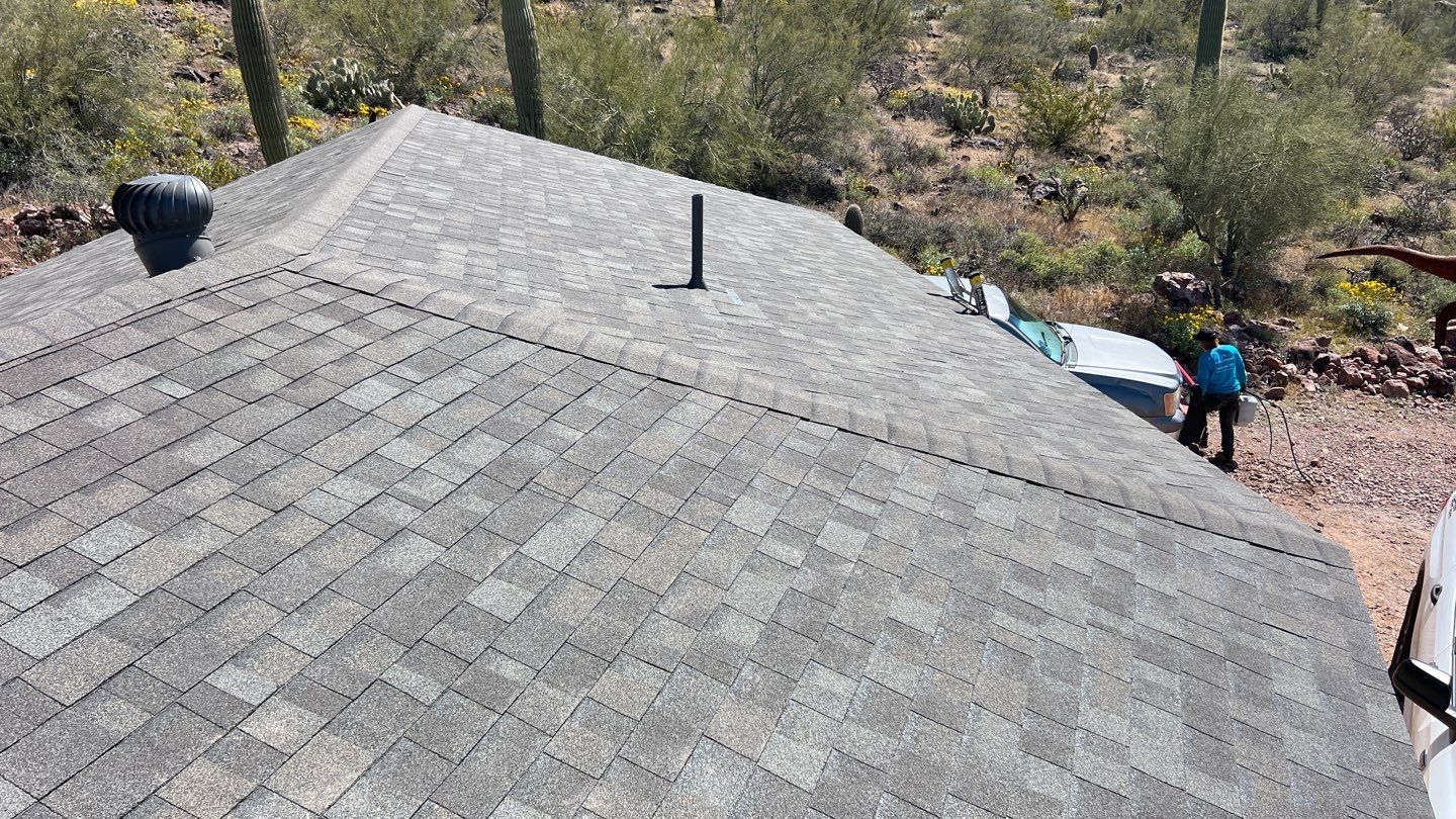 Estate Gray Shingles by Reimagine Roofing
