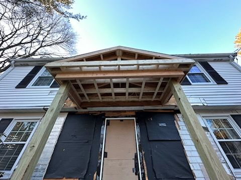 Exterior renovation in Wayland MA by UBrothers Construction