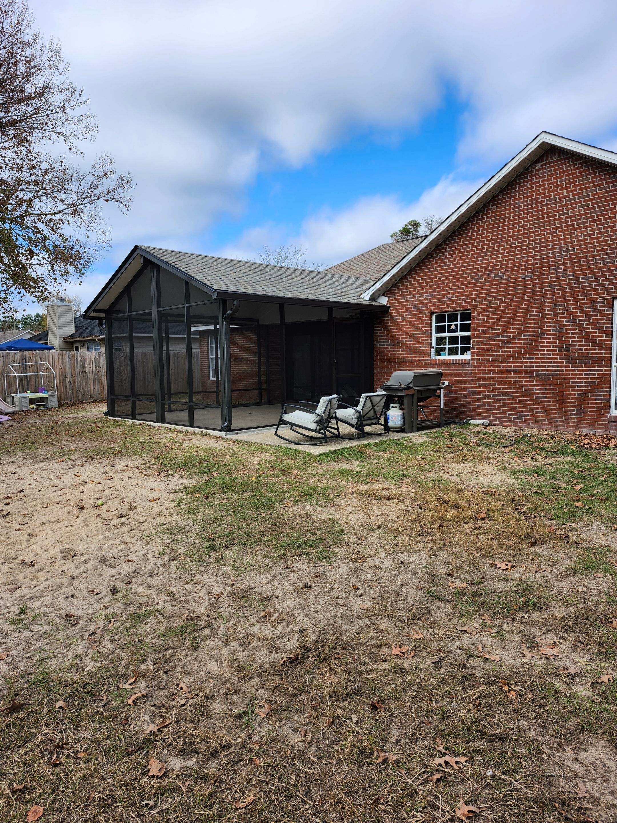 Cathedral Screen Room in Crestview by Titan Sunrooms