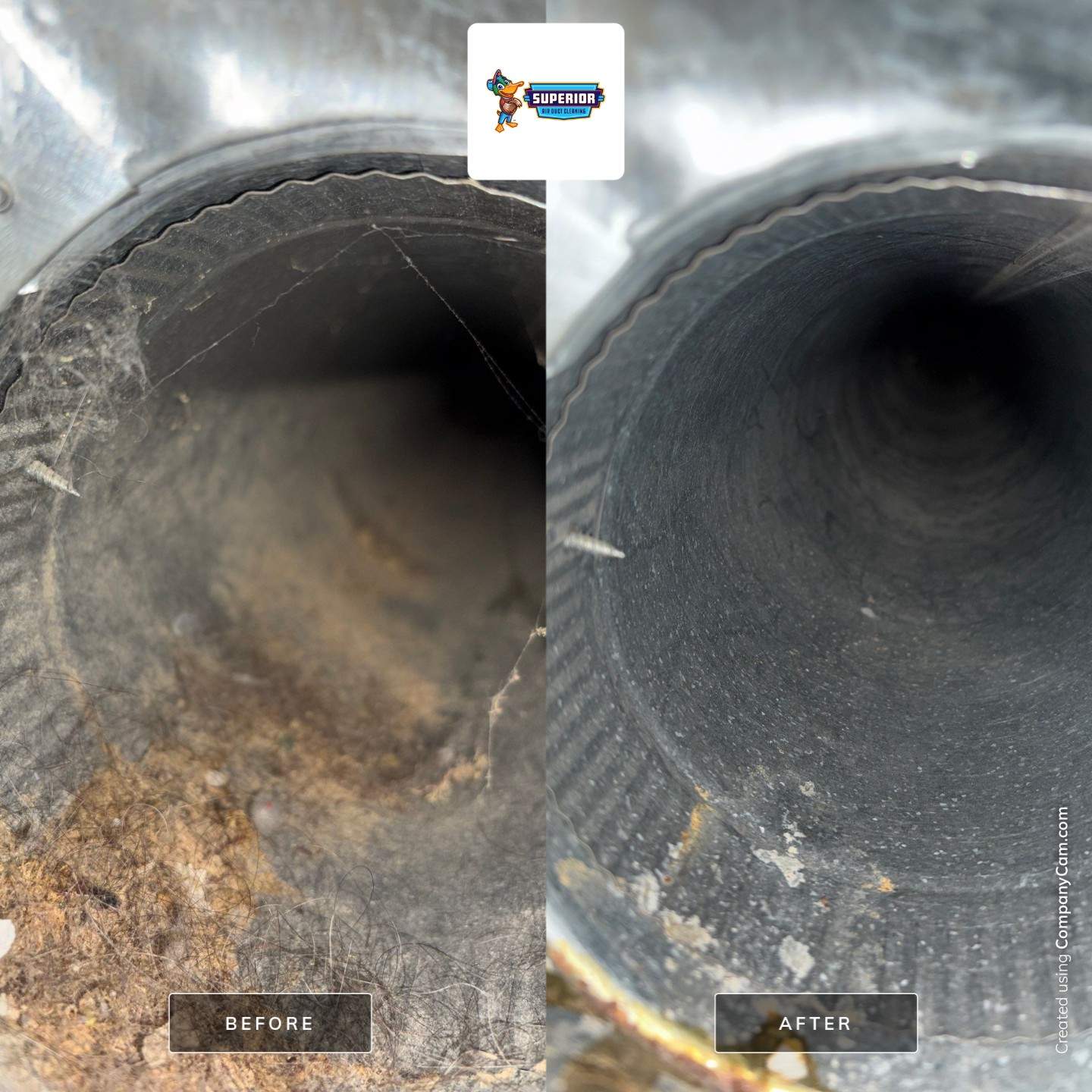 Air Duct Cleaning With a Vacuum Truck in Salem, OH by Superior Air Duct Cleaning