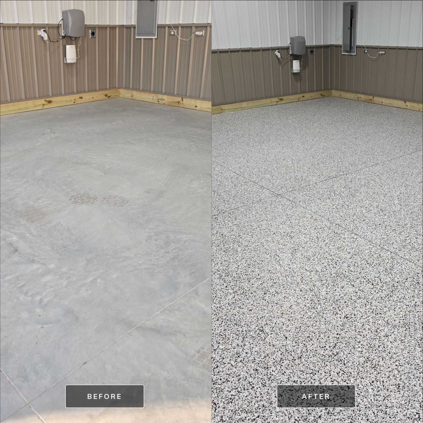 Exciting Garage Transformation by Elite Floor Solutions