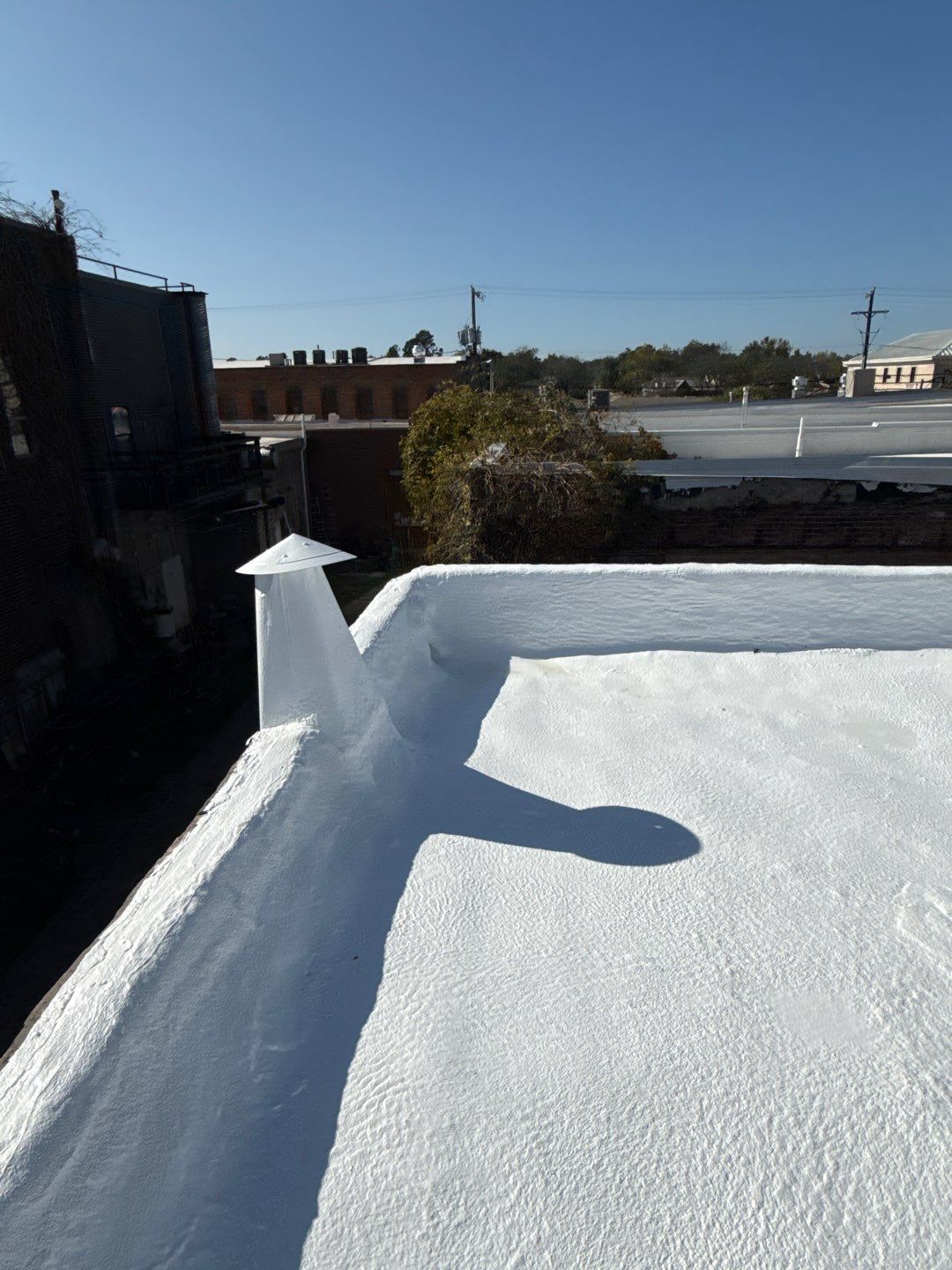 Heath Hyde, P.C. – Commercial Foam Roof Restoration in Sulphur Springs, TX by All Star Roofing LLC