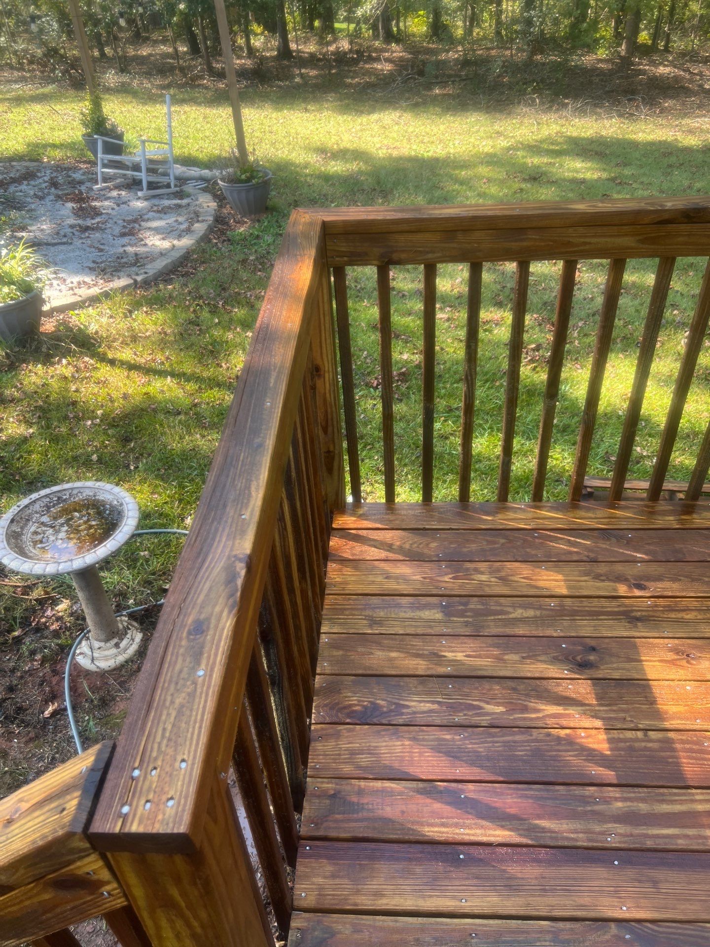 Weathered Deck using Wood Sealant by DuraSeal