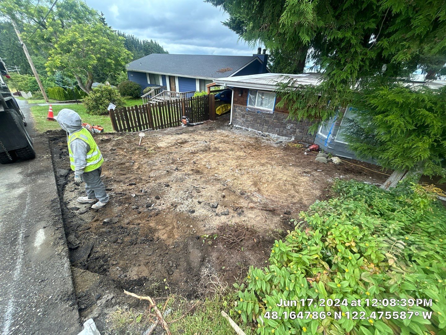 Gerry | Concrete Driveway & Walkway by Jireh Asphalt & Concrete Inc 